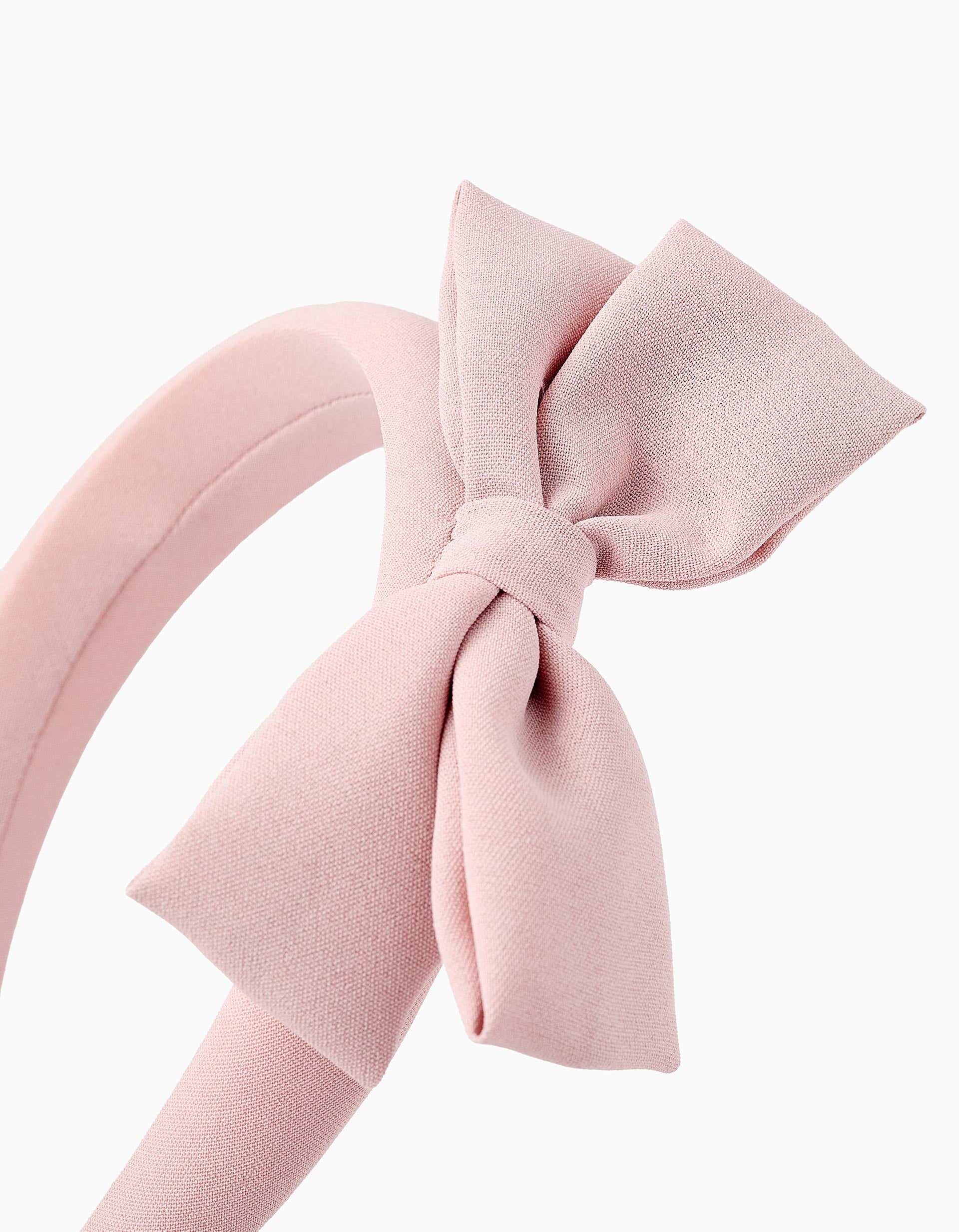 Padded Headband with Bow for Baby and Girls, Pink