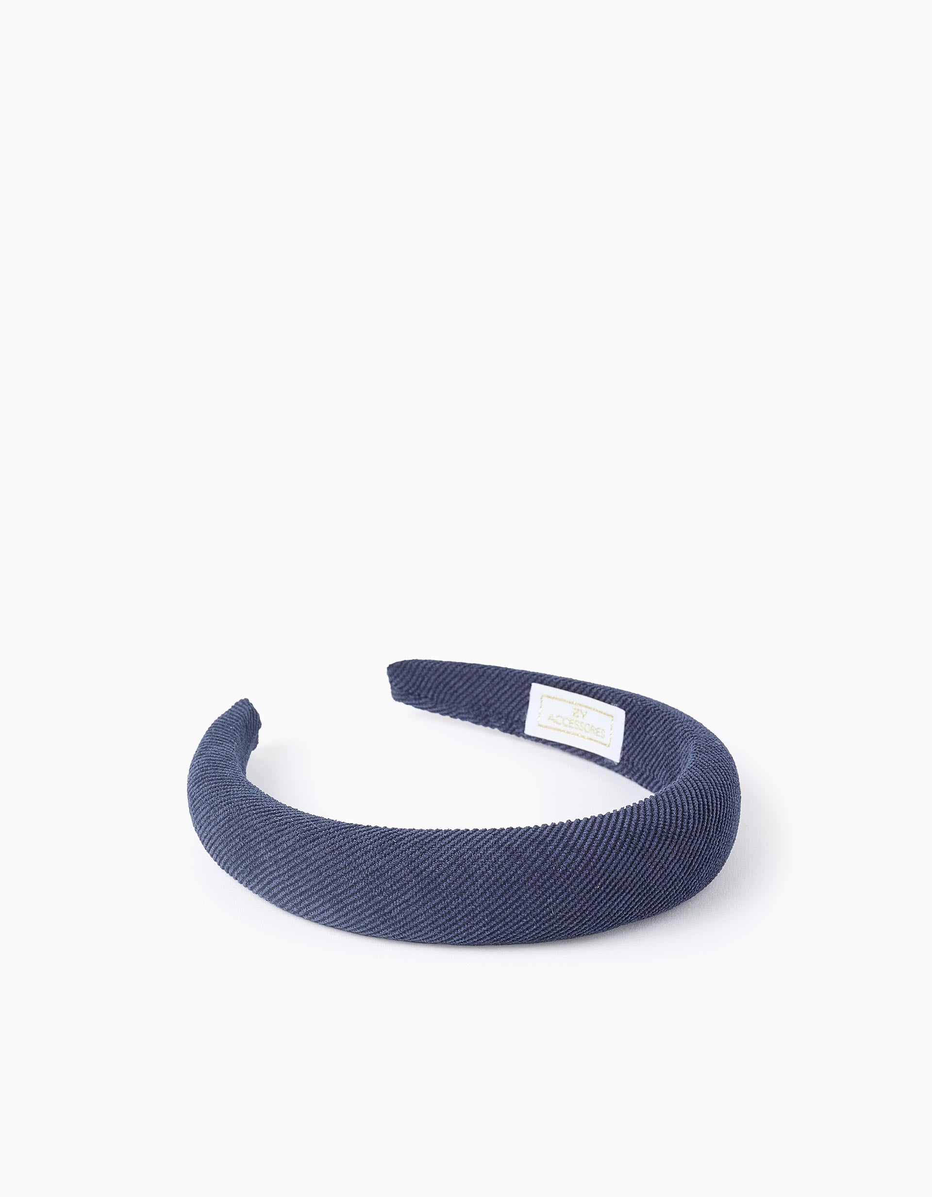 Padded Headband for Baby and Girls, Dark Blue