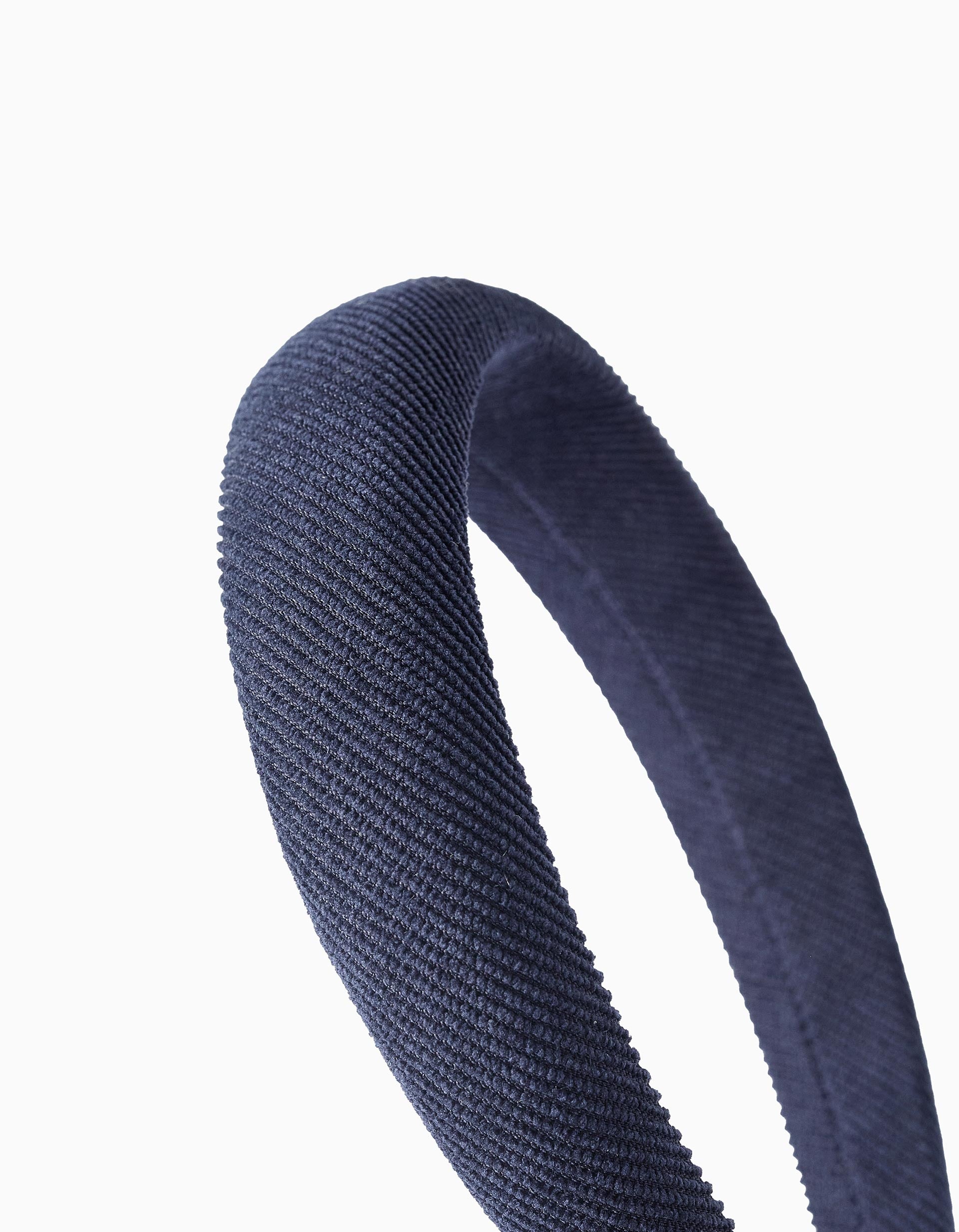 Padded Headband for Baby and Girls, Dark Blue