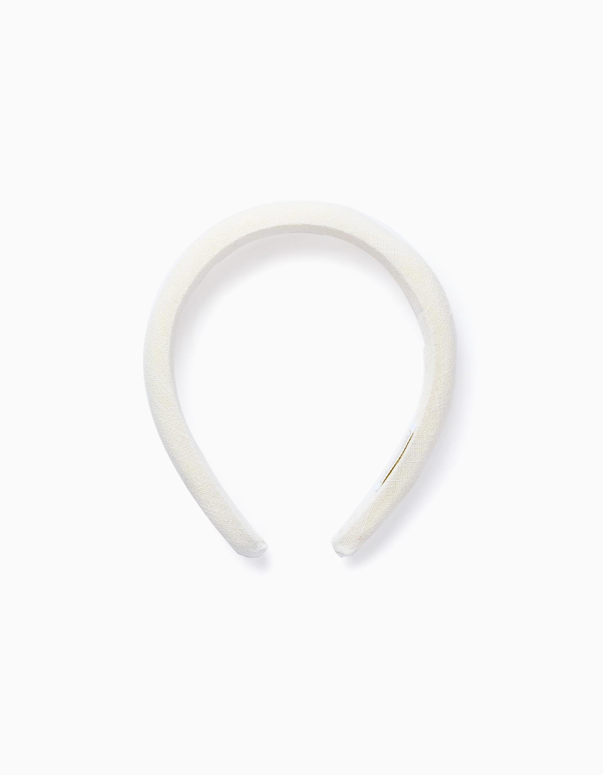 Padded Headband for Baby and Girls, White