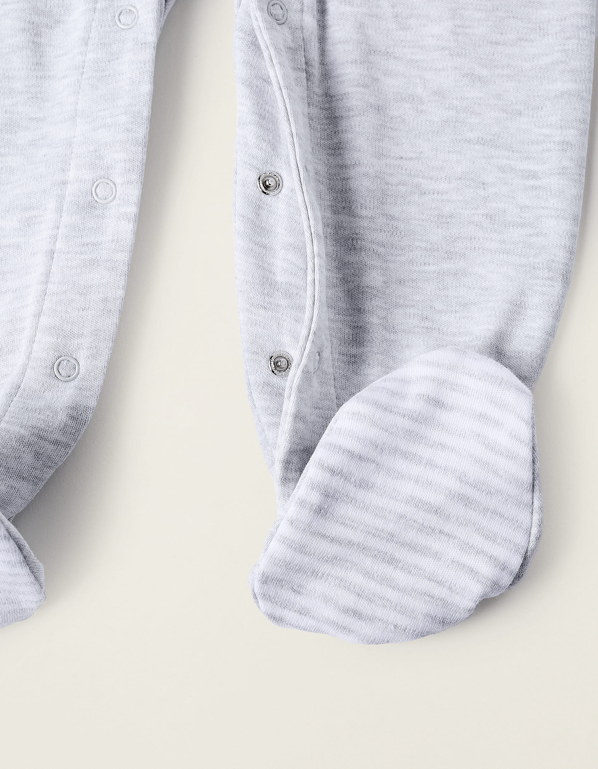 Grenouillère en Coton pour Bébé Garçon 'Mickey', Gris