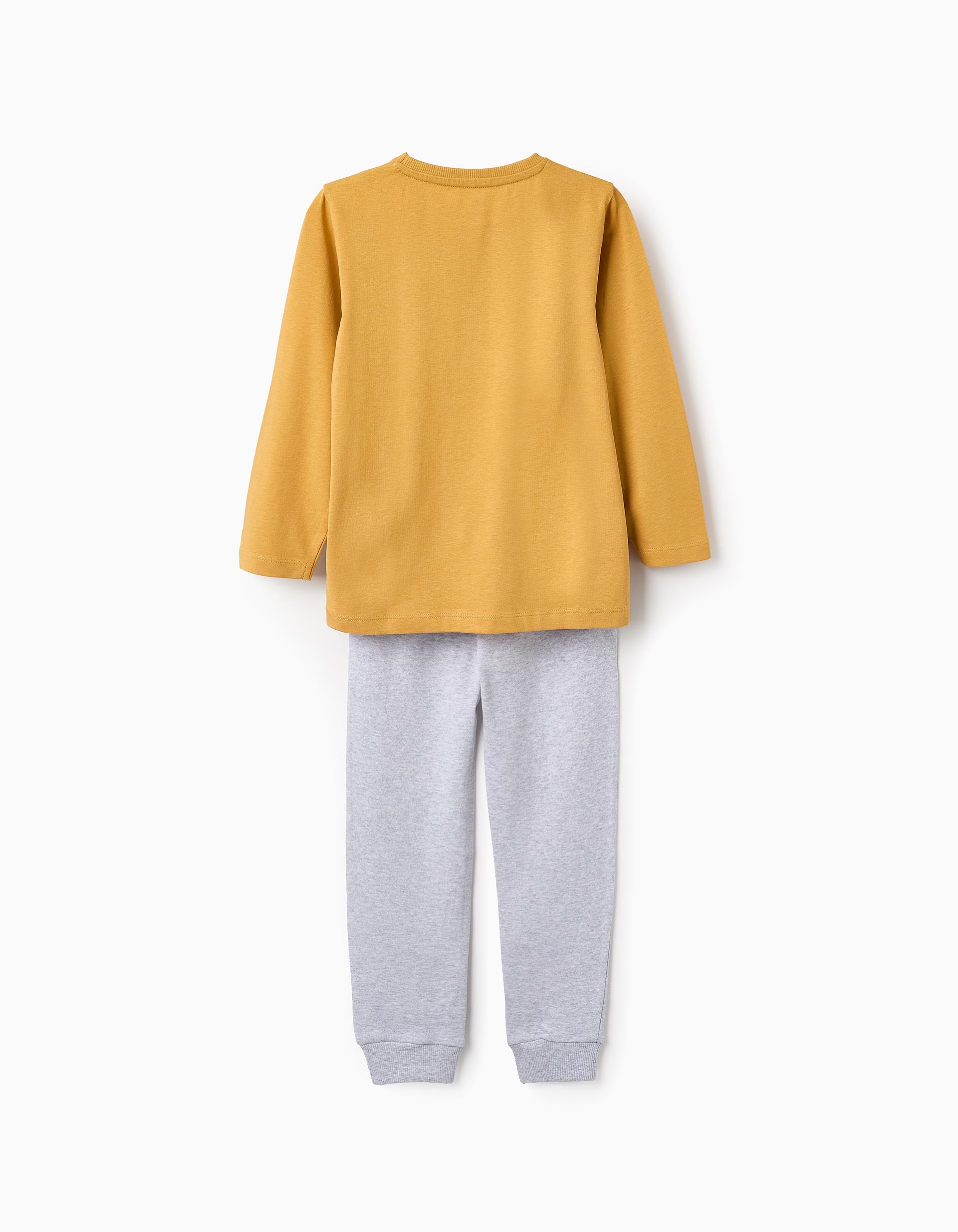 Pyjama en Coton pour Garçon 'Legend', Bleu Foncé/Jaune