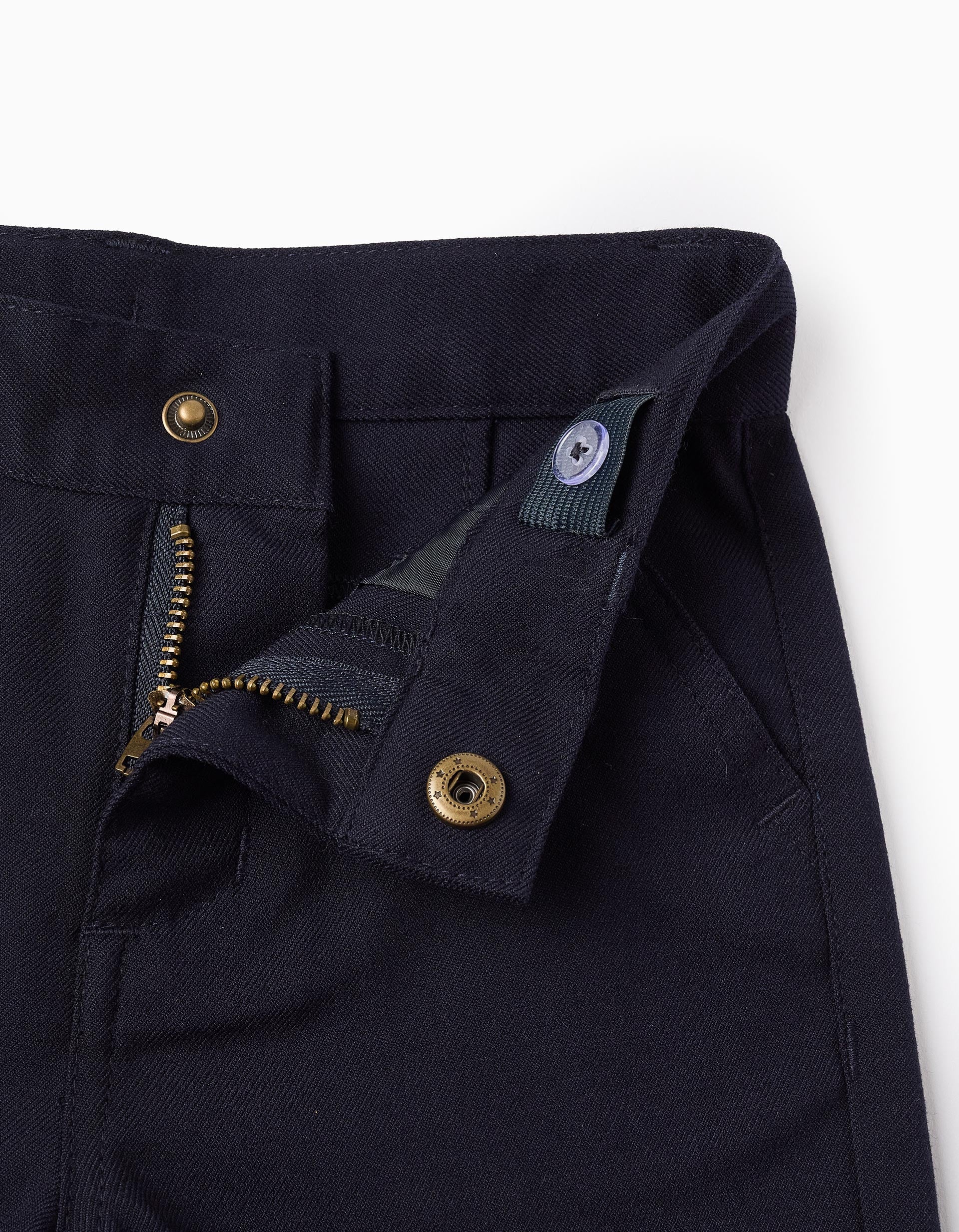 Bermuda Chino para Bebé Niño 'B&S', Azul Oscuro