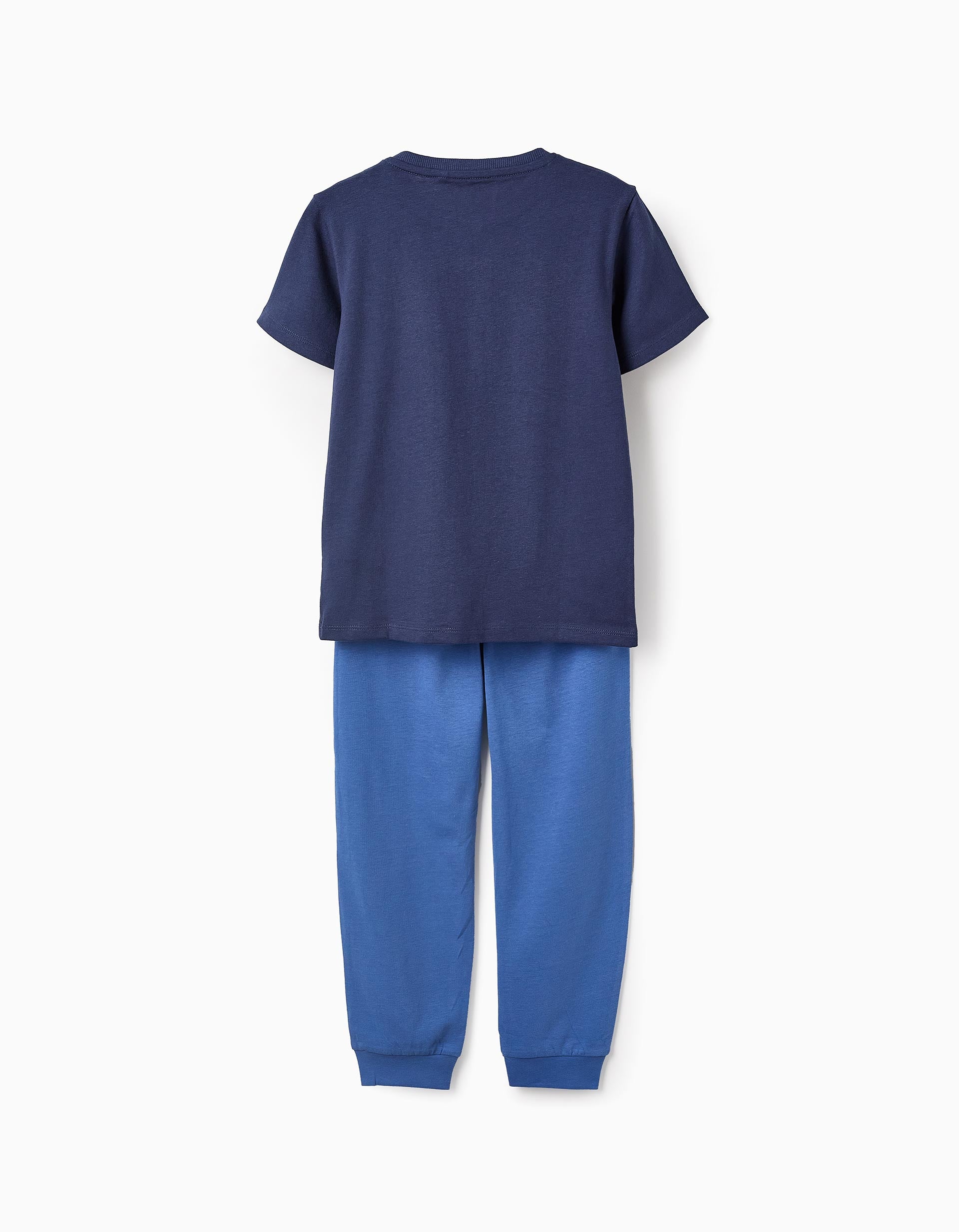 Pyjama en Coton pour Garçon 'Playball', Bleu