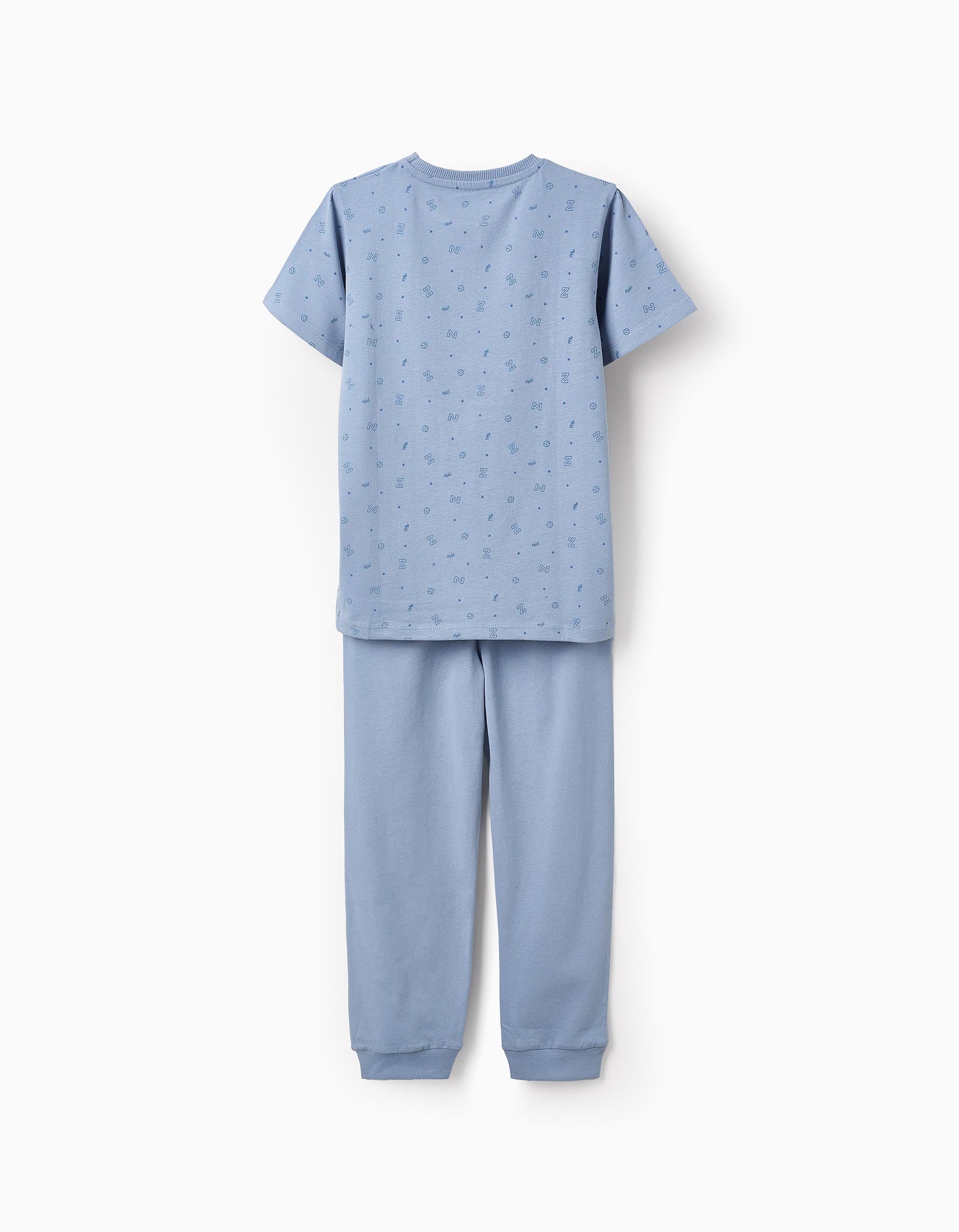 Pyjama en Coton pour Garçon 'ZY Basebol', Bleu