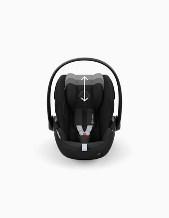 Silla de coche I-Size Cybex Cloud G (40-87), Moon Black