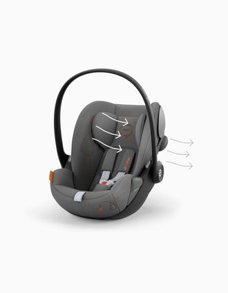 Siège Auto I Size Cybex Cloud G (40-87), Gris Lave