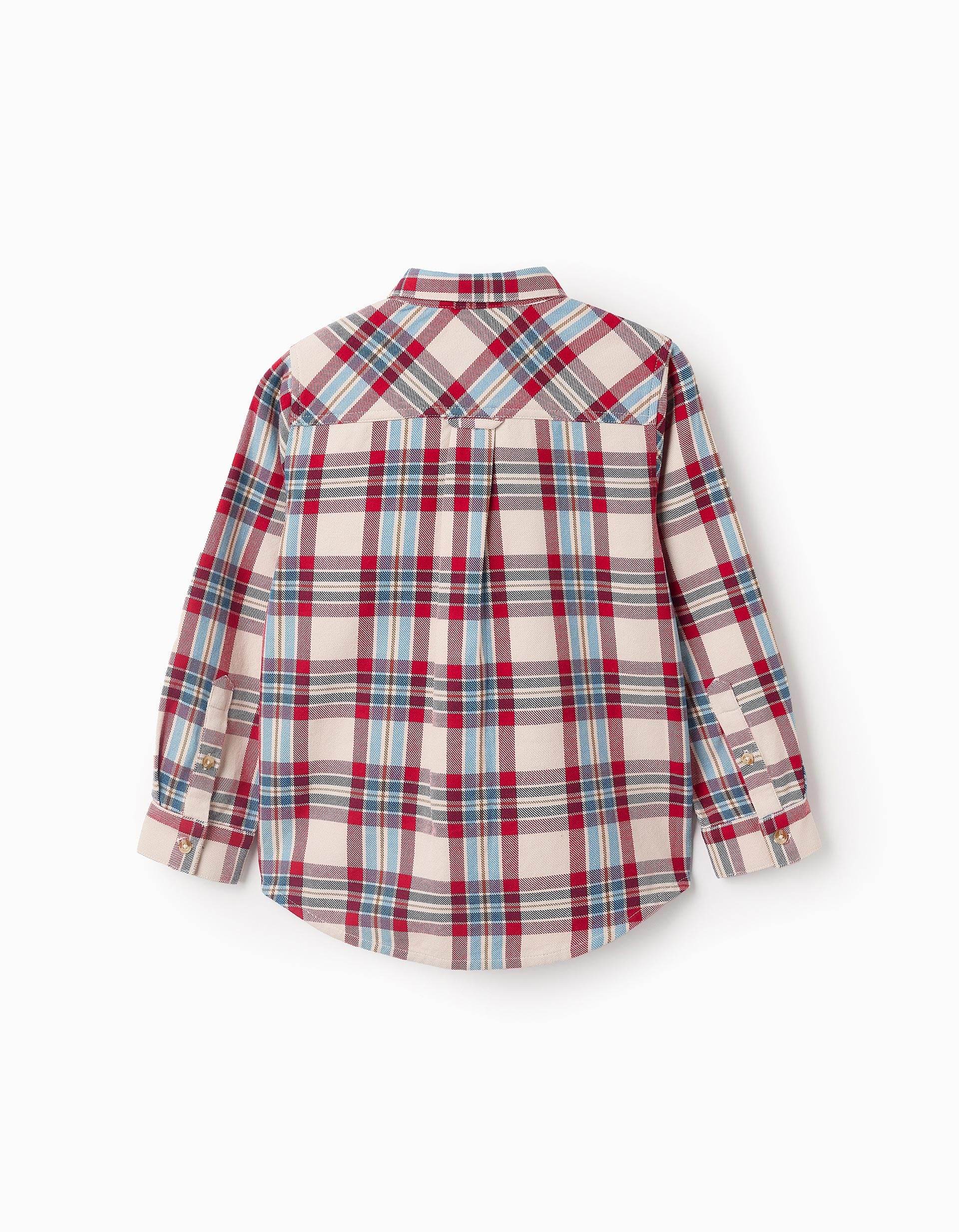 Shirt with Check Pattern for Boys 'You&Me', Multicolour