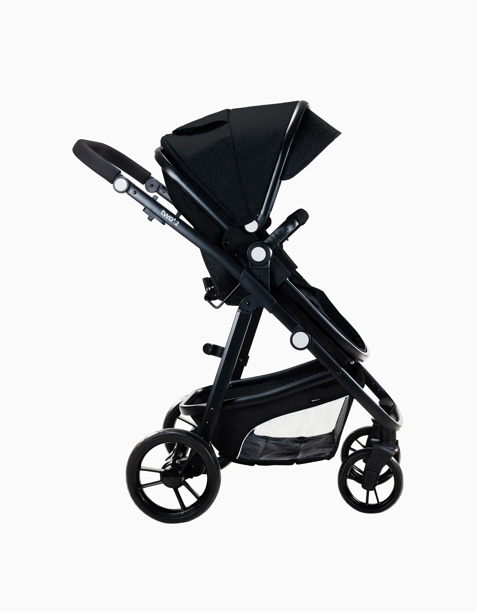 Conjunto de paseo Asalvo Convertible Two+ 2, Negro