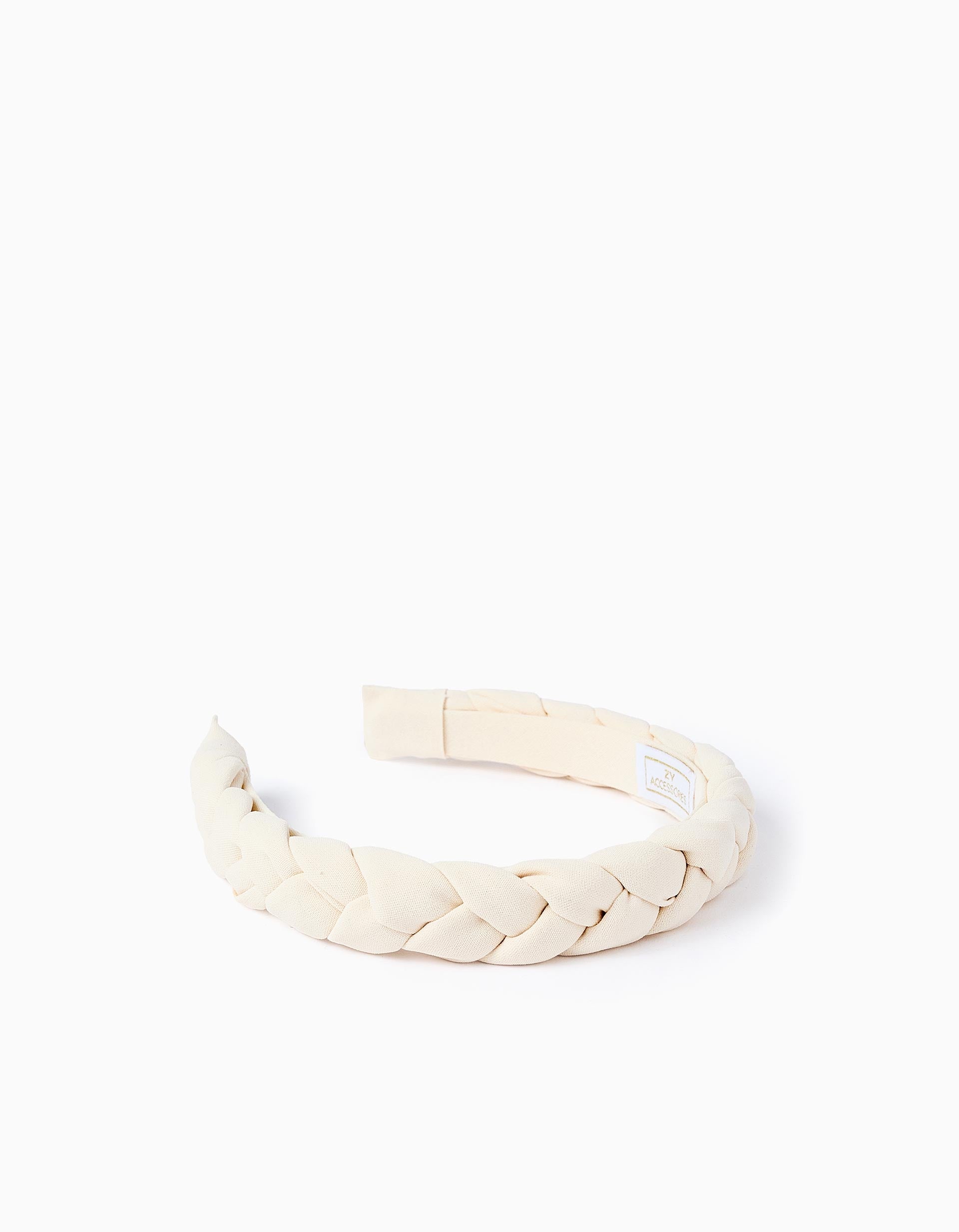 Braided Headband for Baby and Girls, Beige