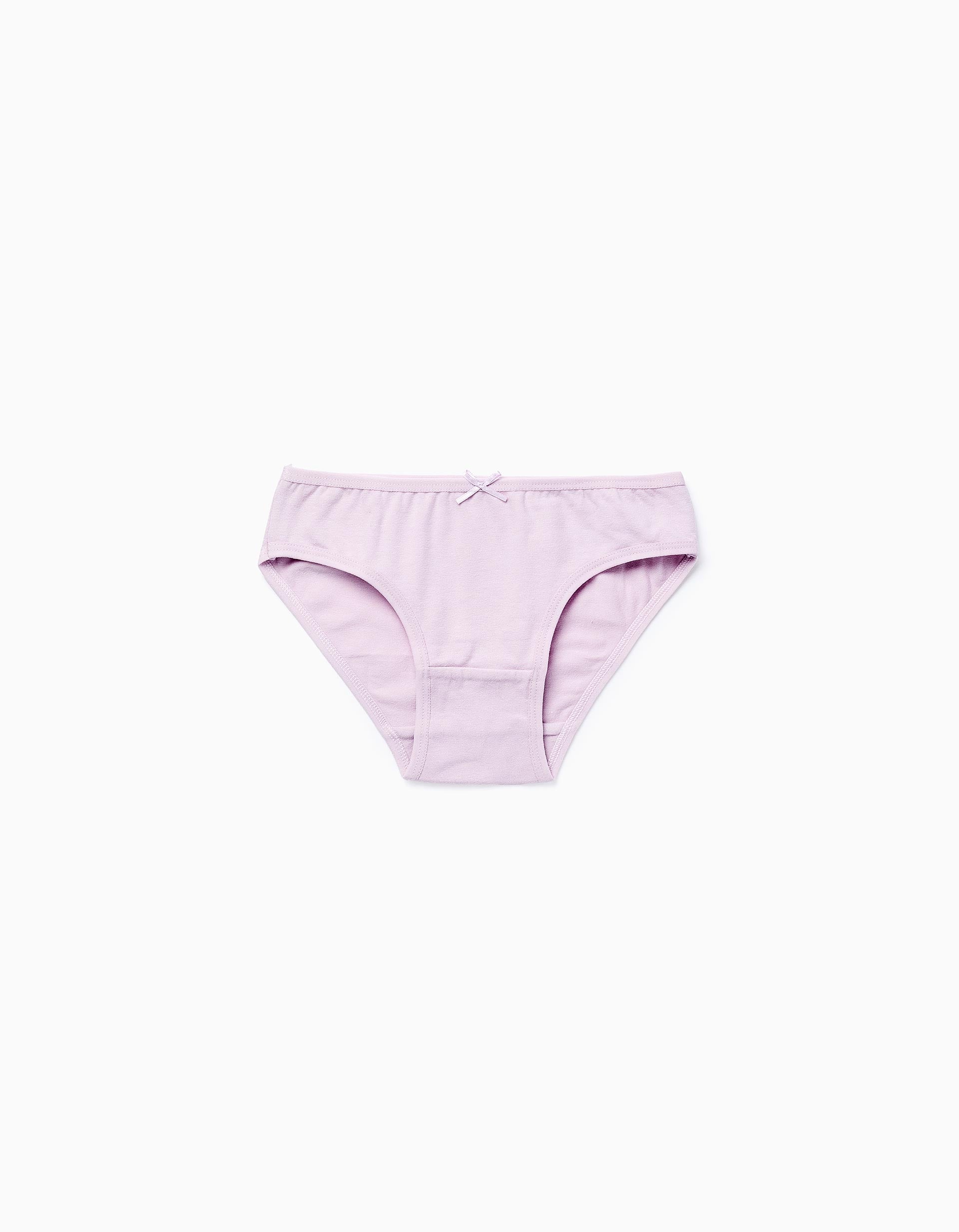 Pack 5 Culottes Unies pour Fille, Multicolore