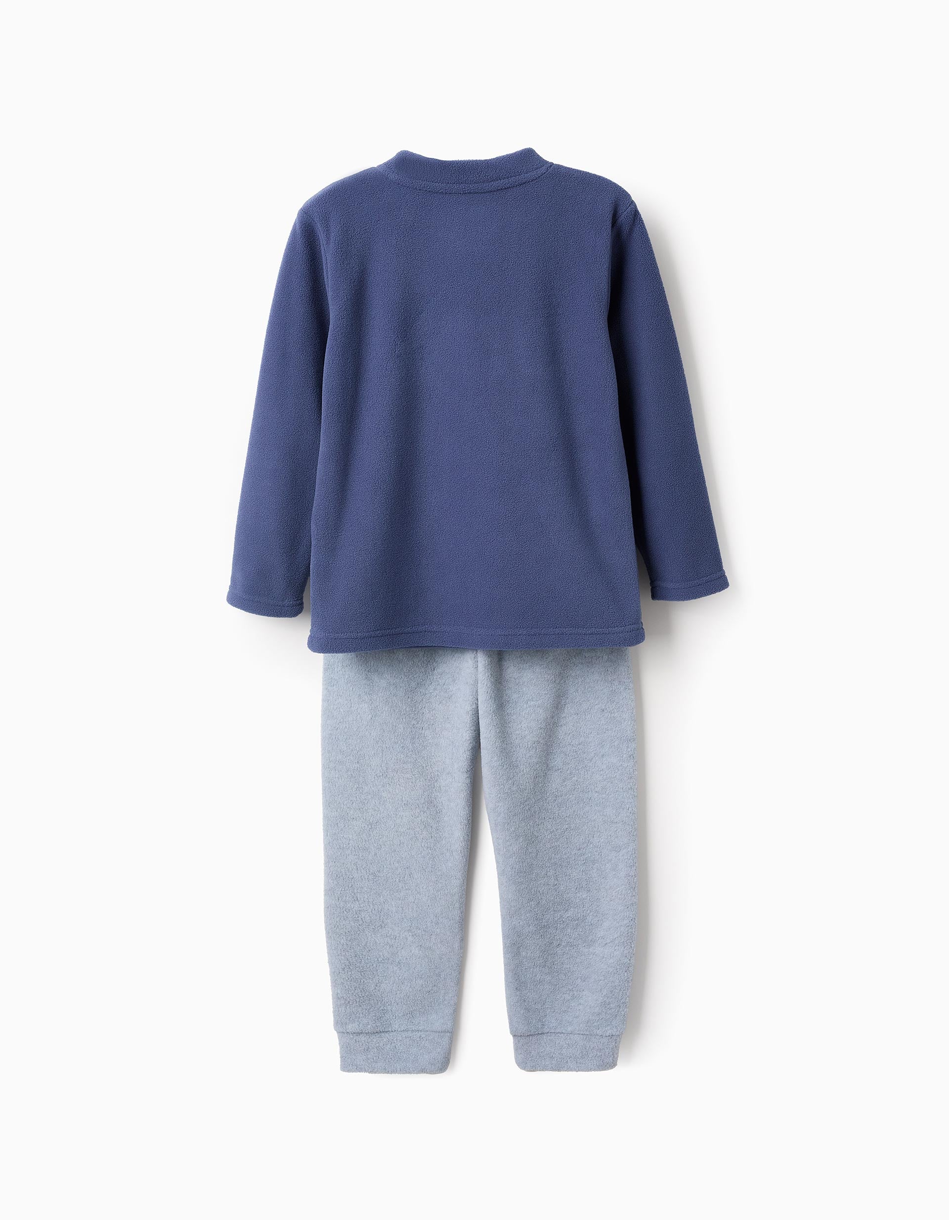 Pijama Polar para Niño 'Dinosauros', Gris/Azul