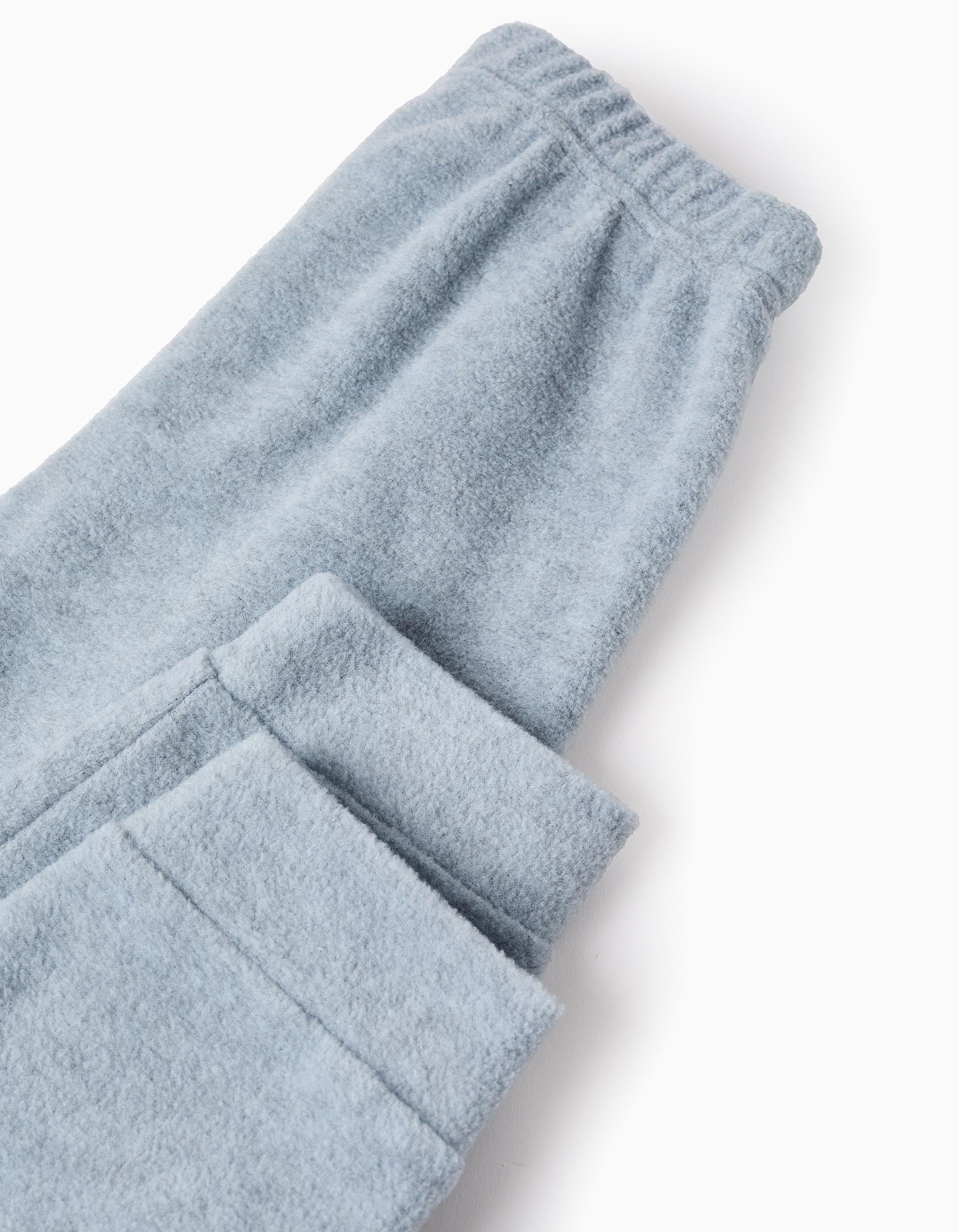 Pijama Polar para Niño 'Dinosauros', Gris/Azul