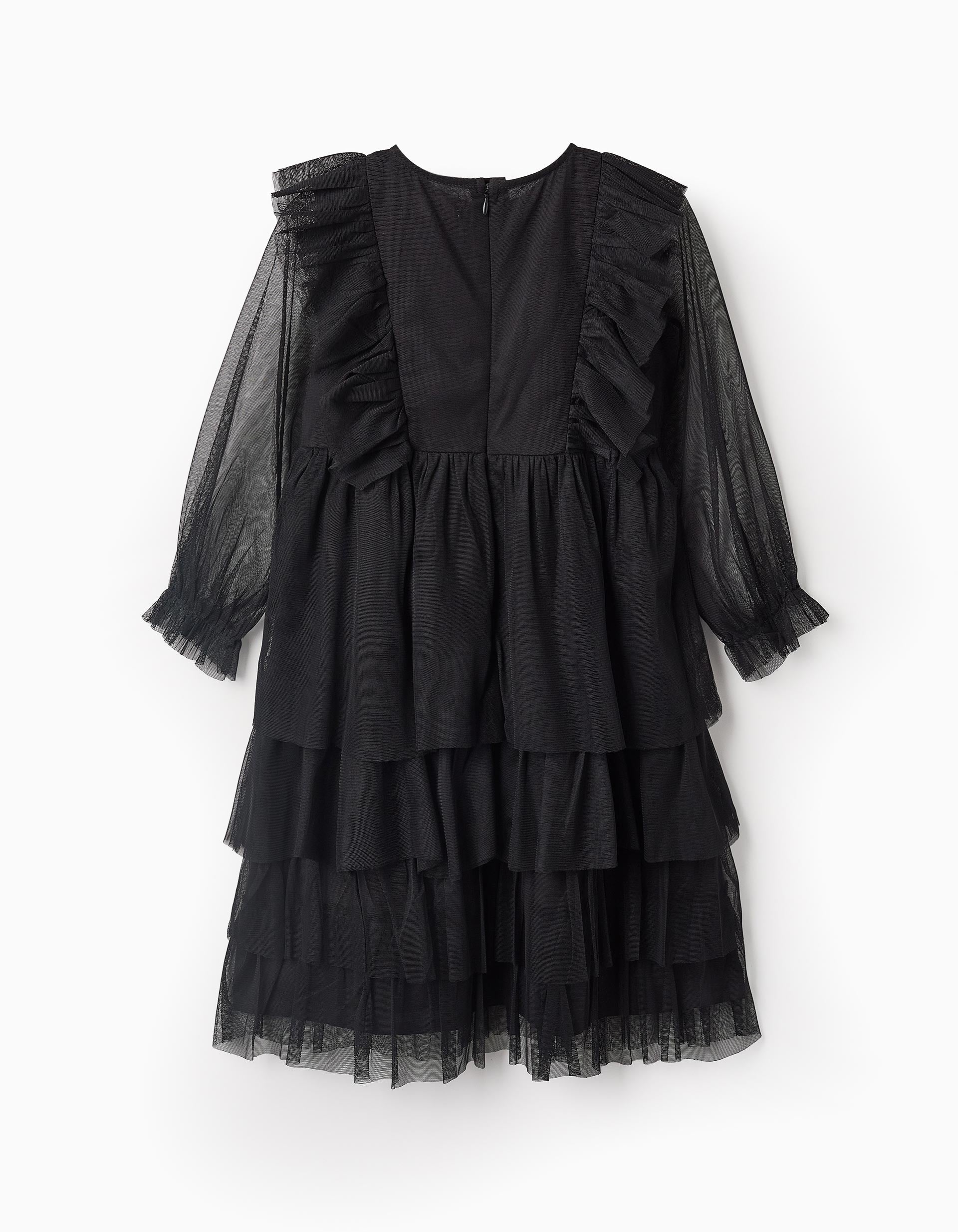 Robe en Tulle pour Fille, Noir