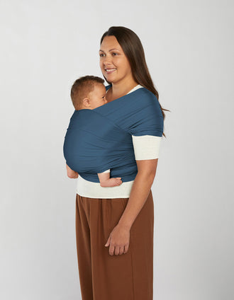 Ergobaby Aura Sustainable Mesh Babywearing Cloth - Navy
