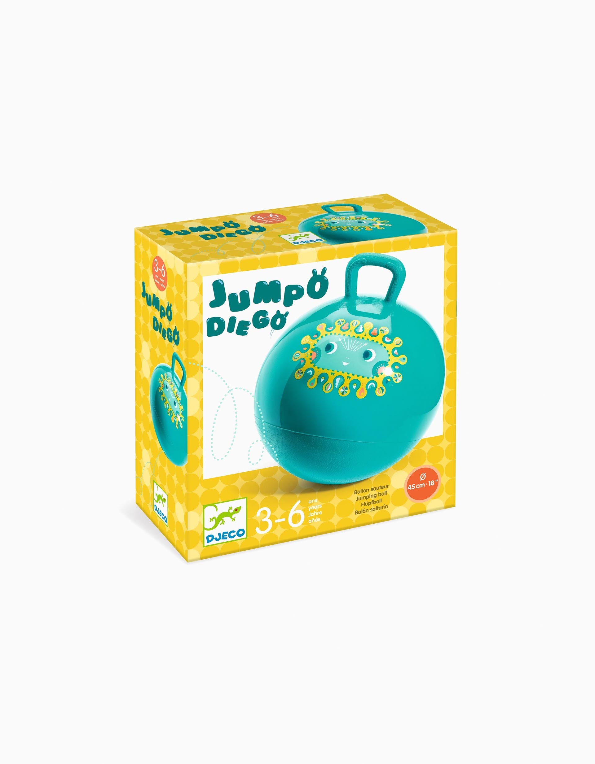 Bola Saltitante Djeco Jumpy Diego 3A+