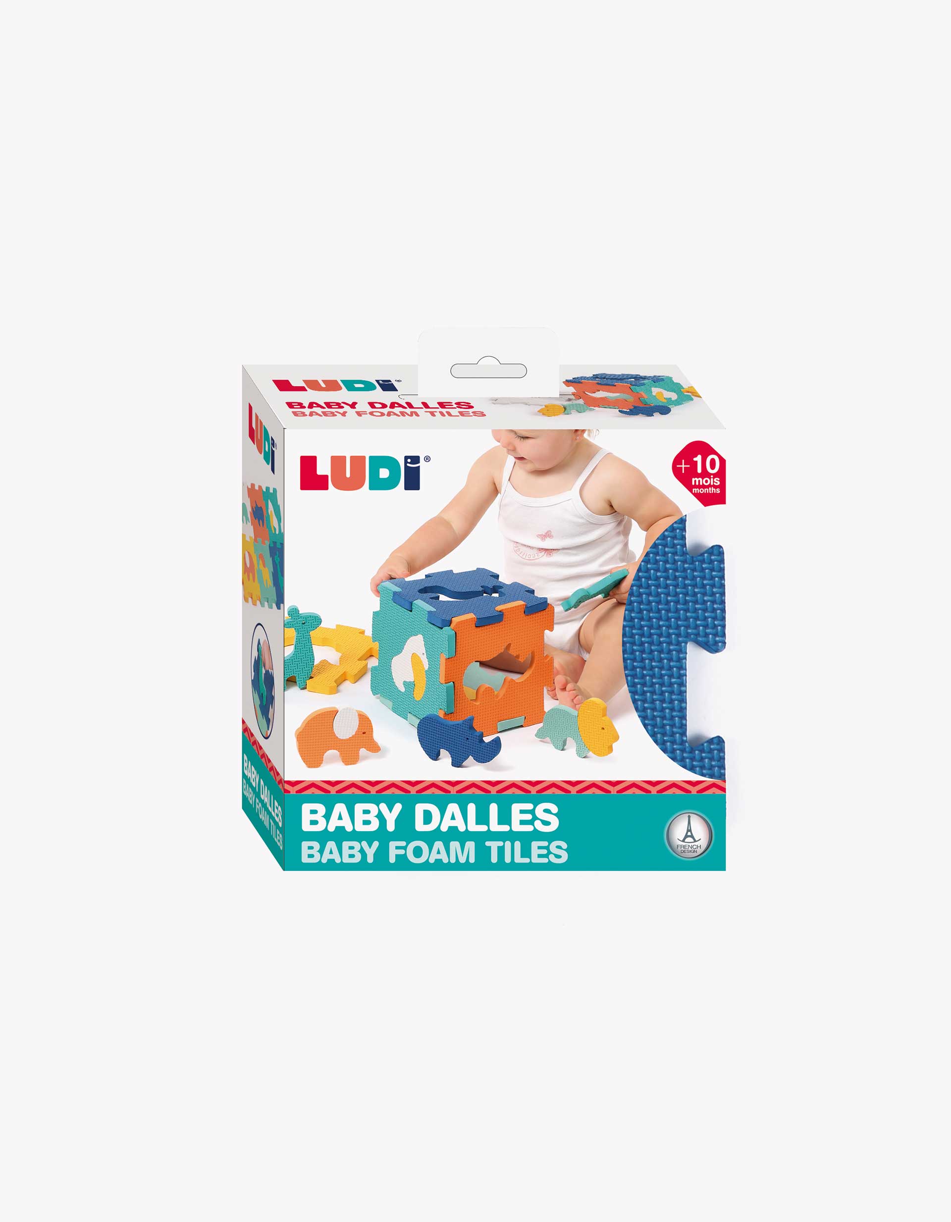 Ludi Animals Puzzle/Activity Mat 10M+