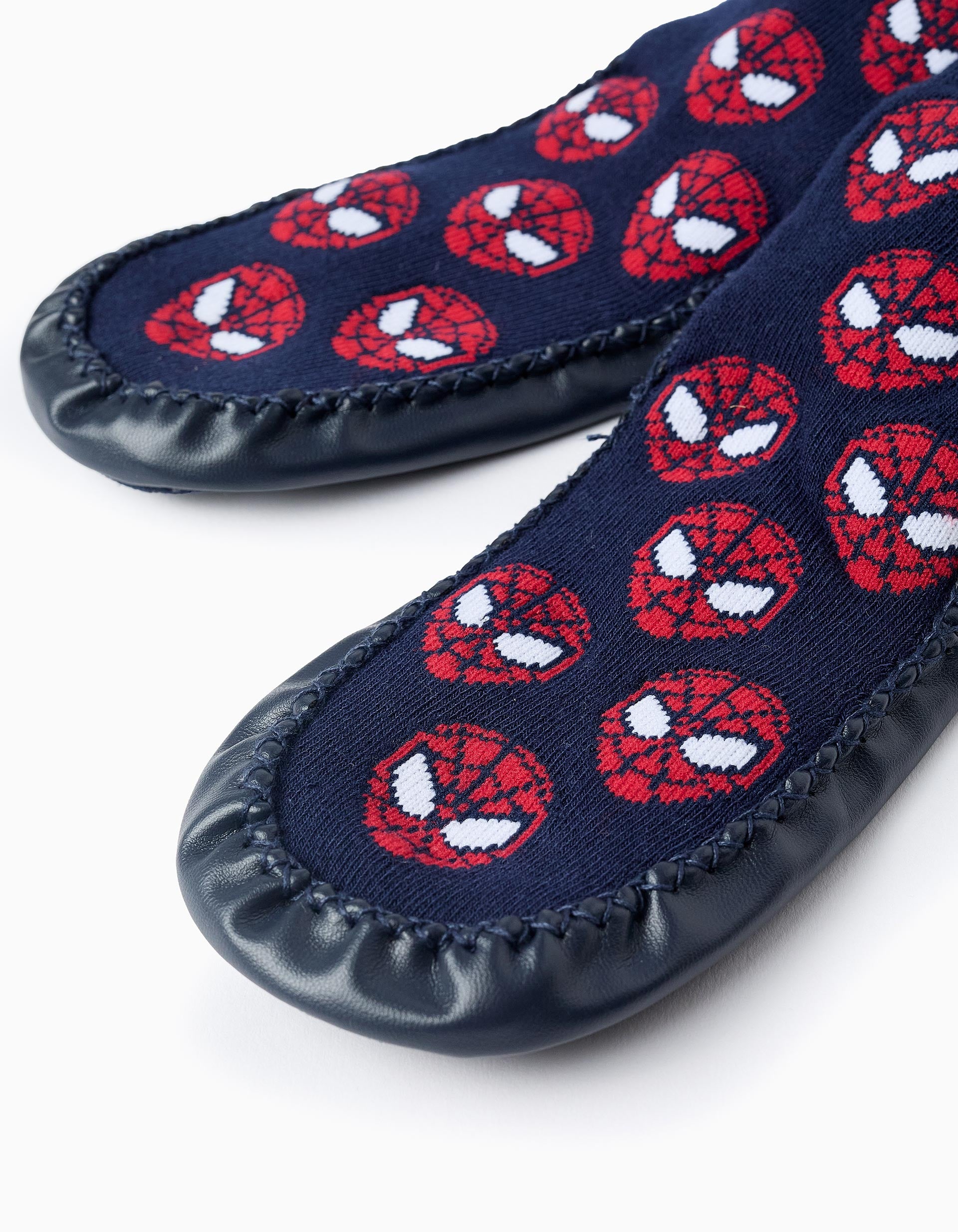 Calcetines-Zapatillas para Niño 'Spider-Man', Azul Oscuro