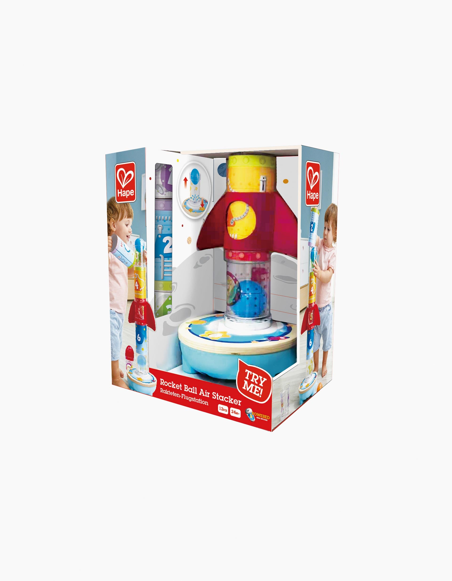 Hape Rocket Ball Aerial Stacker 24M+