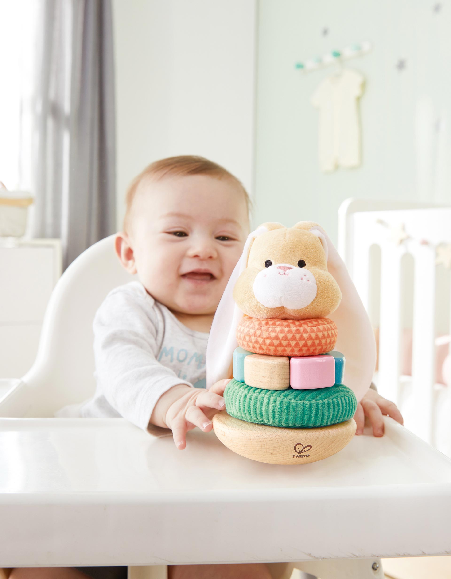 Hape Wooden Stacking Rabbit 10M+