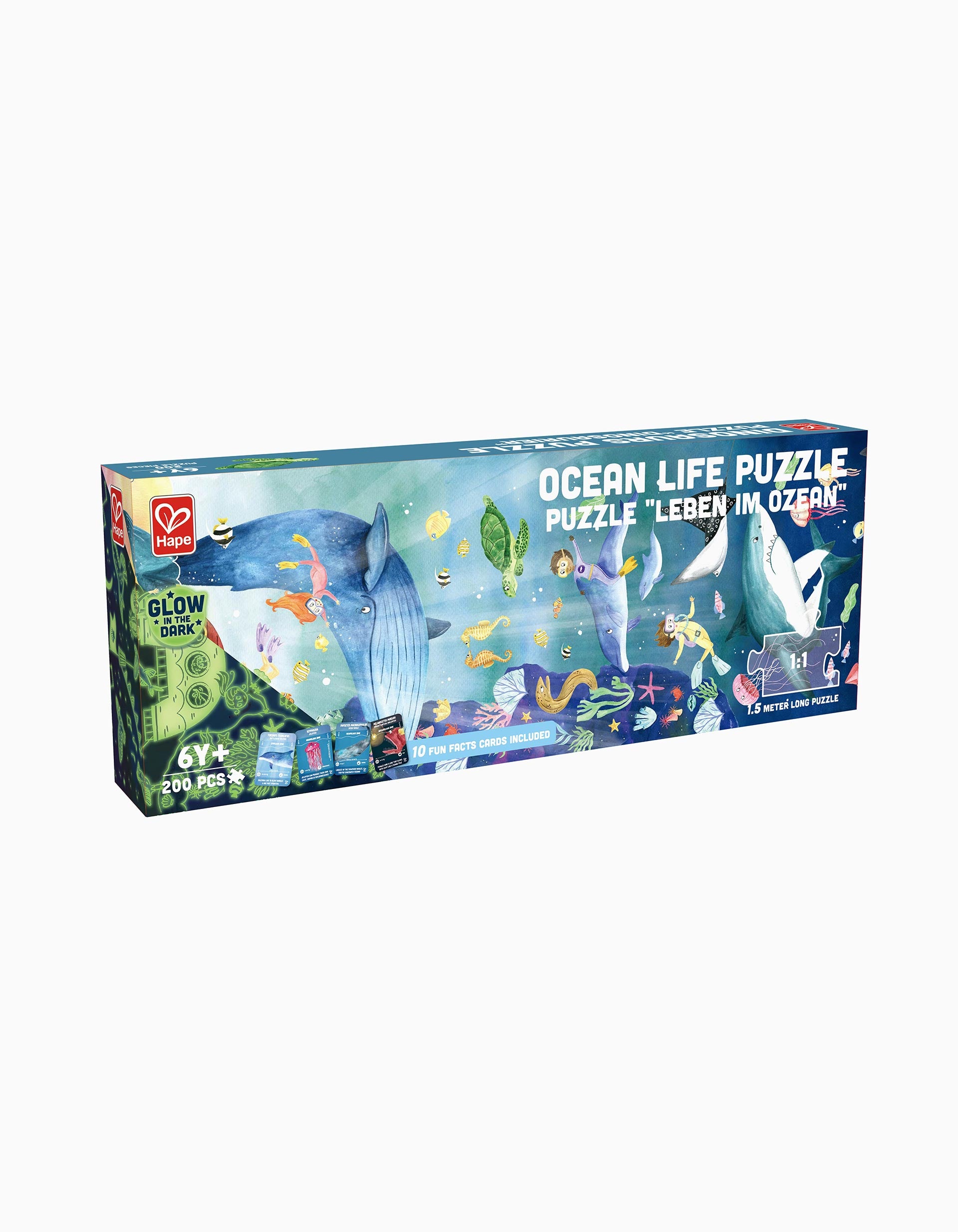 Puzzle Ocean Life Brilha no Escuro 1.5 Mt Hape 6A+