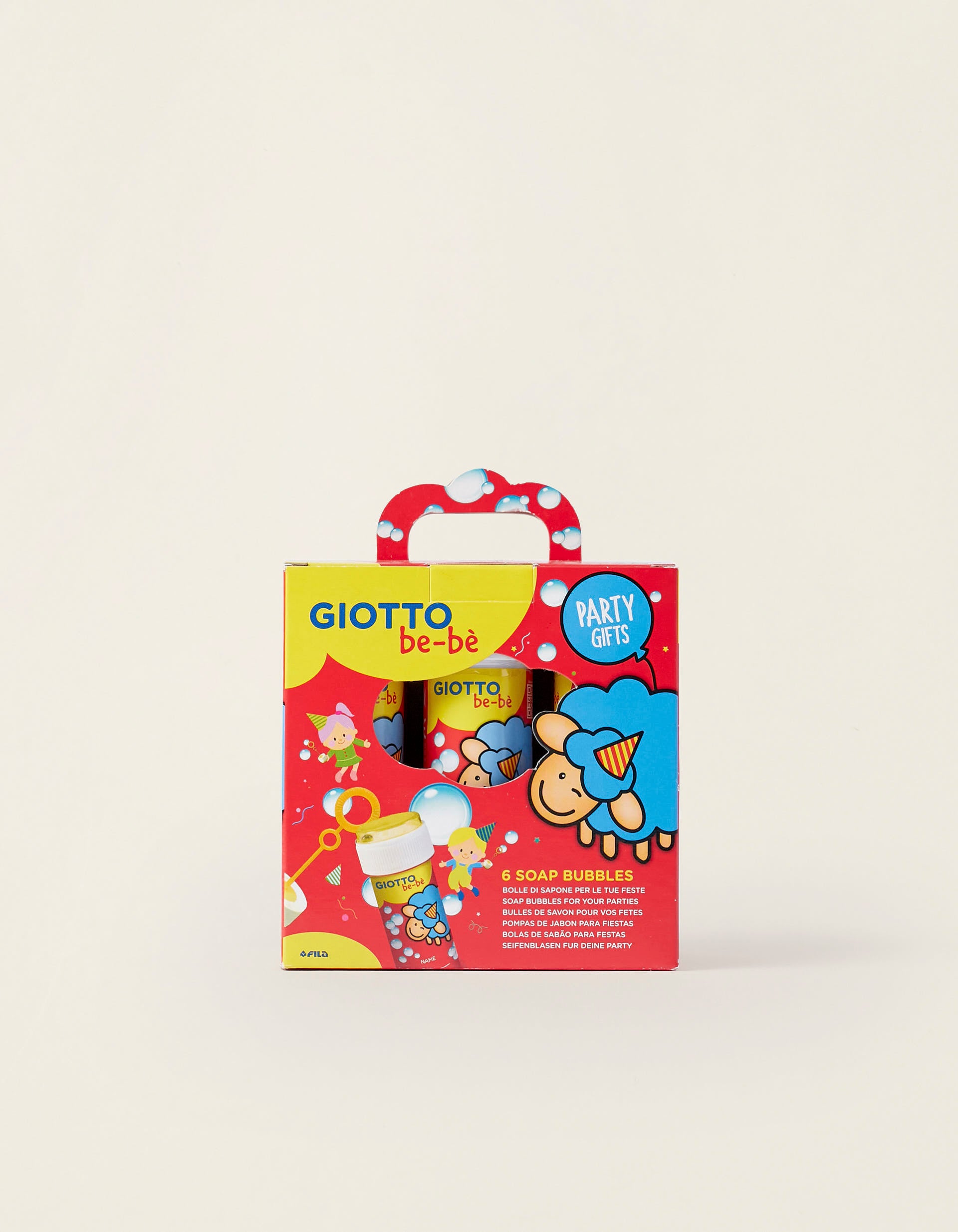 Pack of 6 Giotto Be-Bè 3A+ Soap Balls