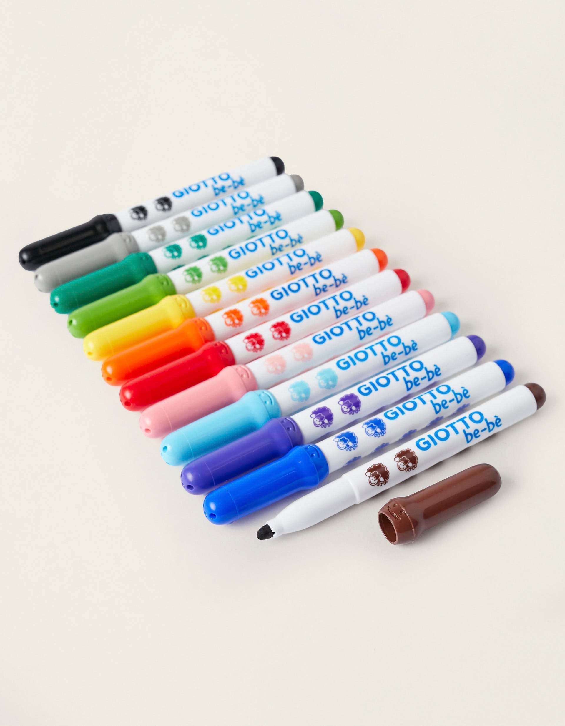 Pack of 12 Giotto Be-Bè 2A+ Markers