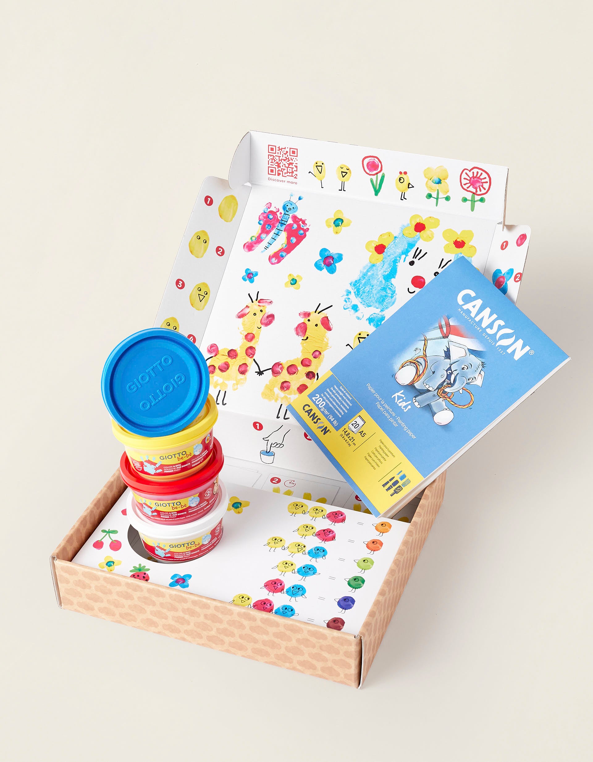 Giotto Be-Bè 'My Little Feet' Creative Set 3A+