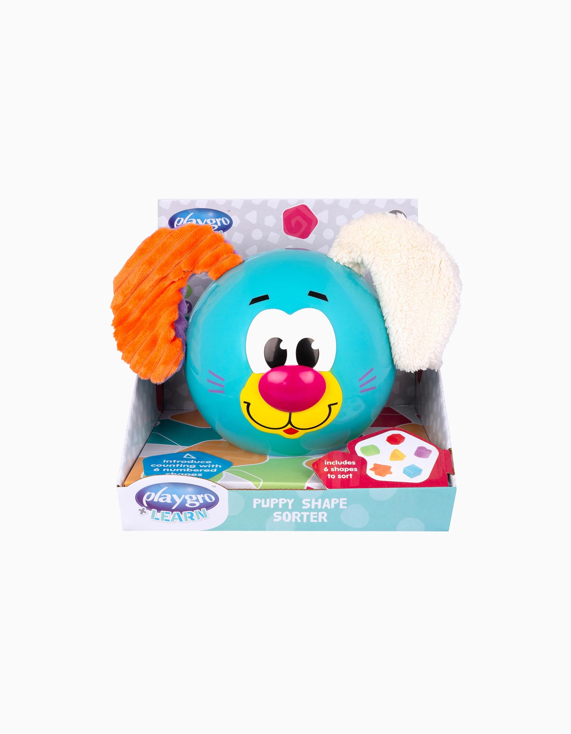 Classificador de Formas Puppy Playgro 12M+