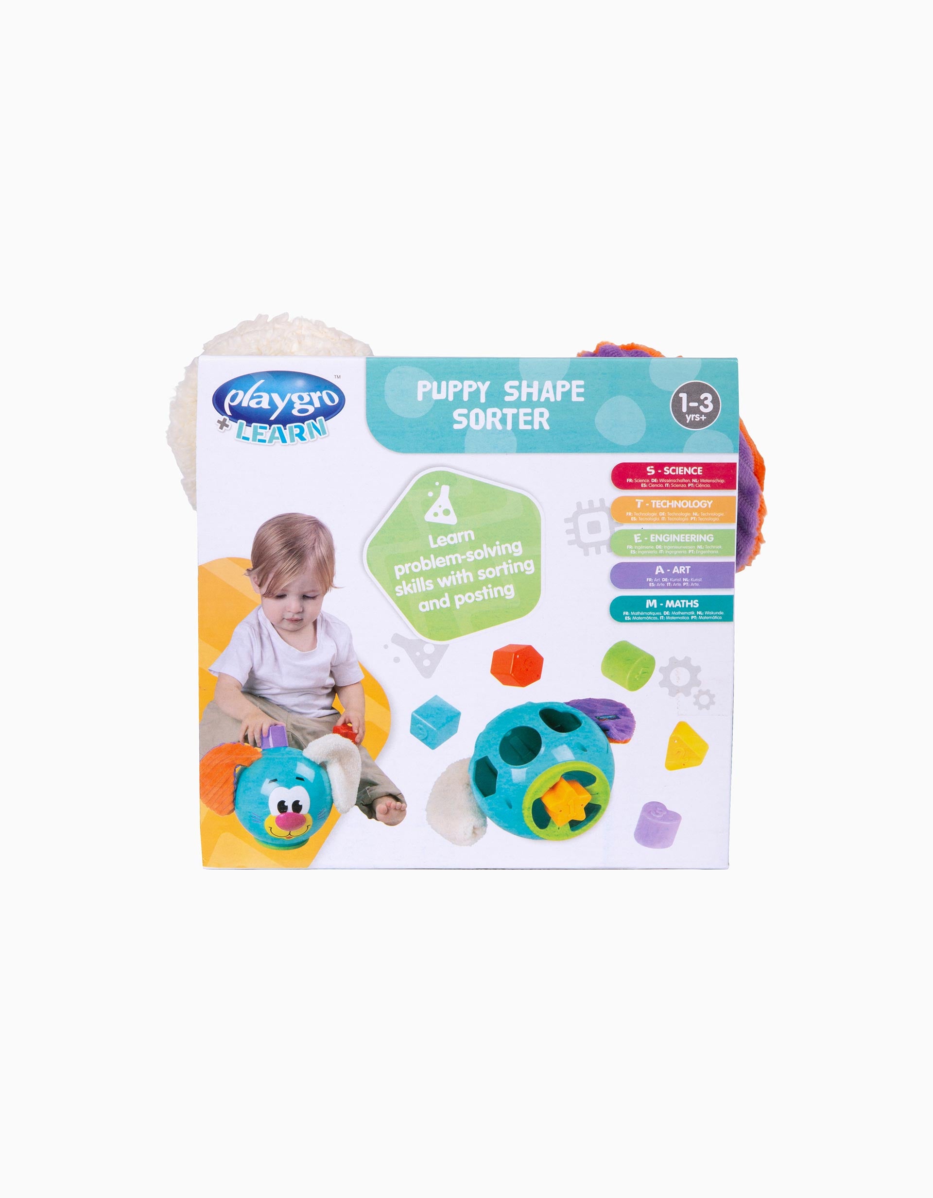 Classificador de Formas Puppy Playgro 12M+