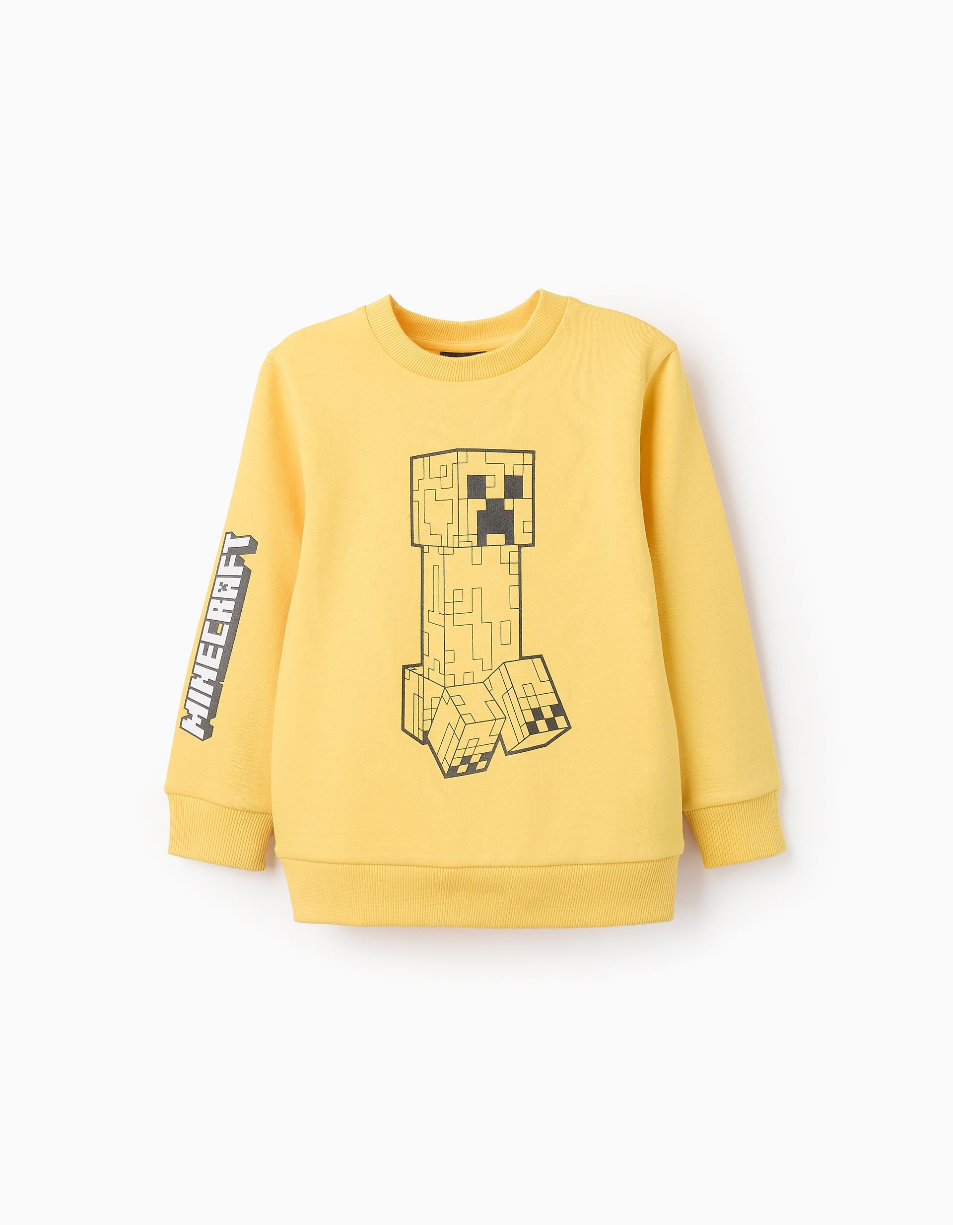 Sweat Cardada para Menino 'Minecraft', Amarelo