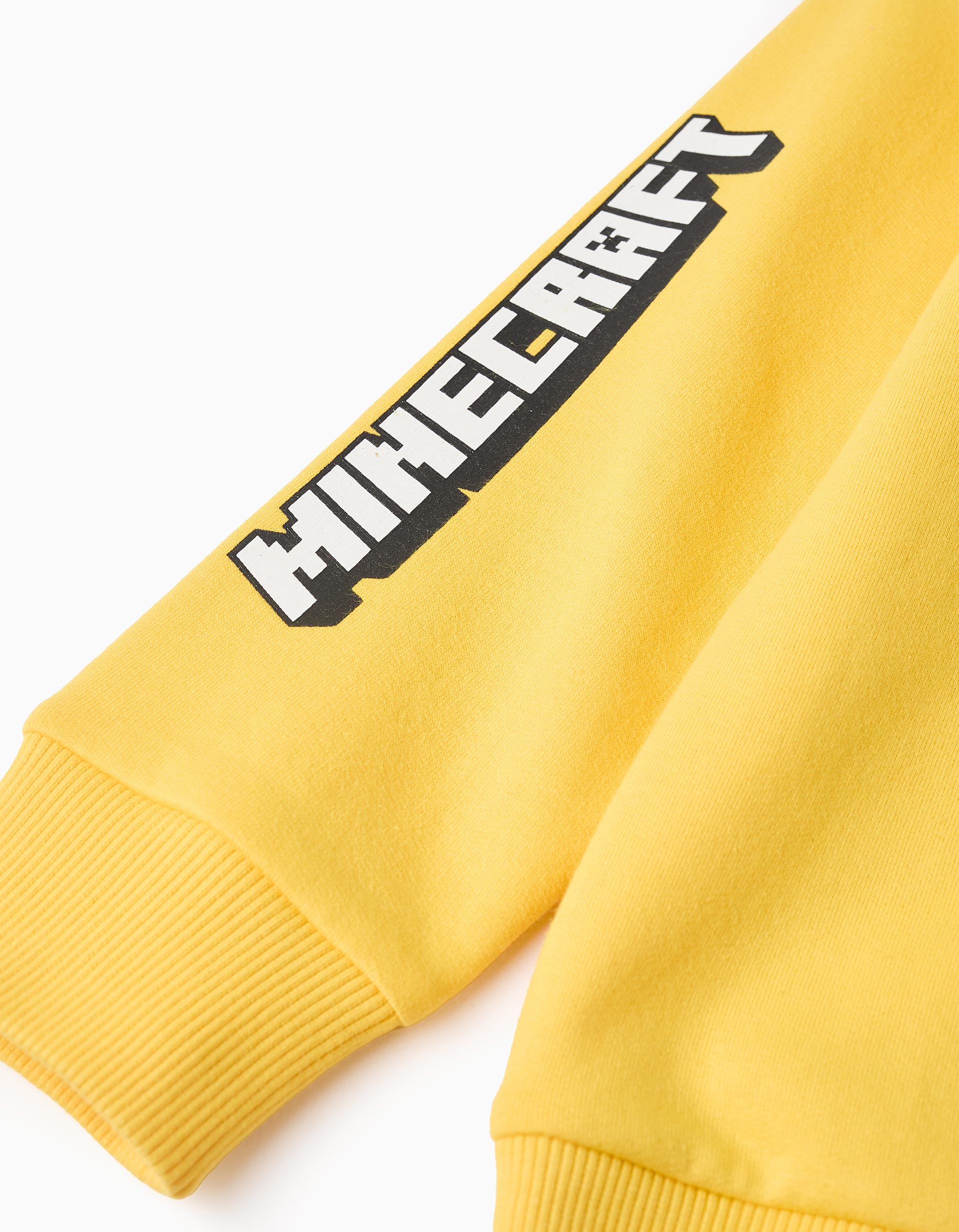 Sweat Cardada para Menino 'Minecraft', Amarelo