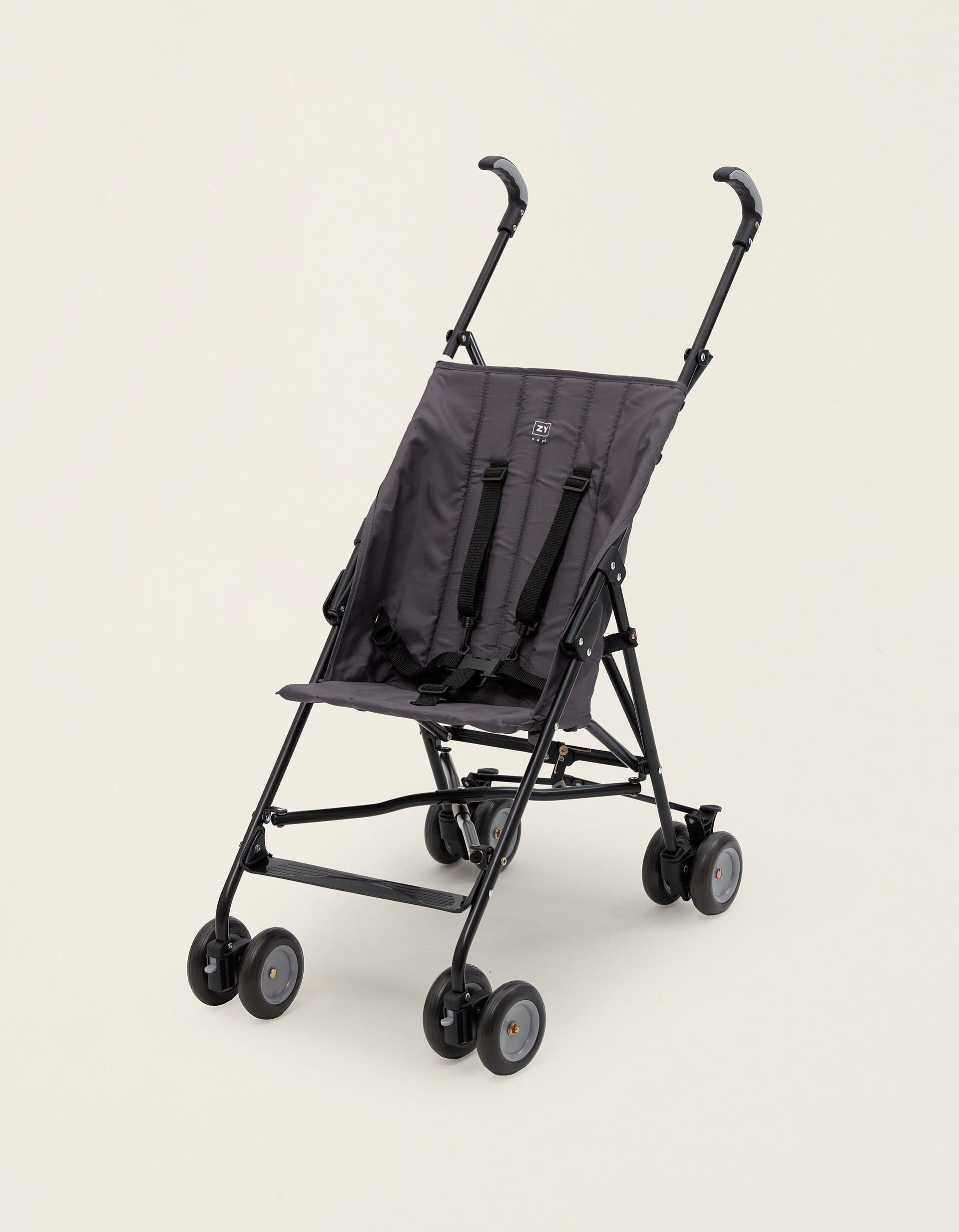 Silla de Paseo Plegable ZY Safe Road 2, Gris