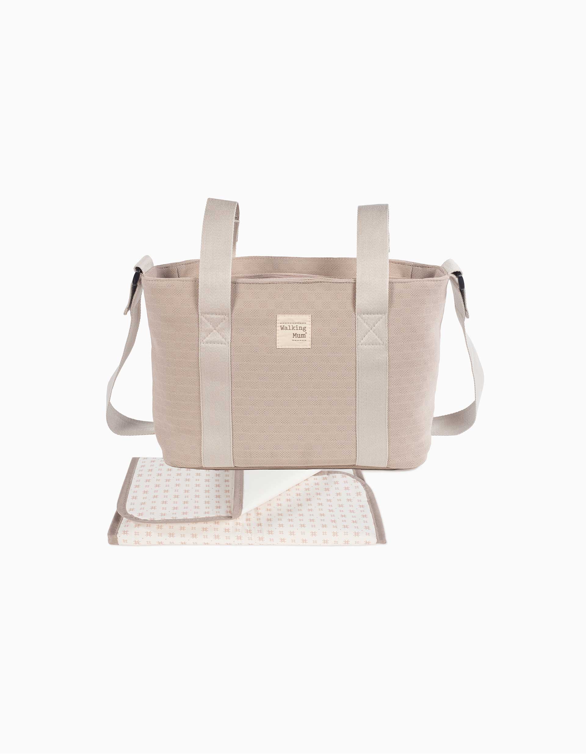 Saco Organizador Walking Mum Eco Mum, Apricot