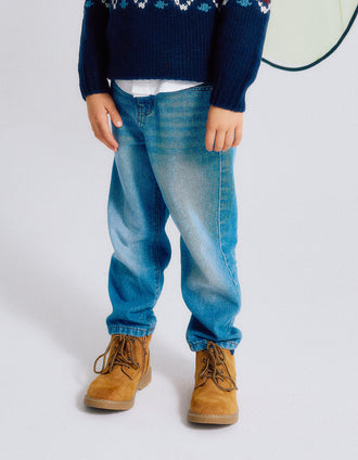 Pantalón Vaquero para Niño 'Straight', Azul