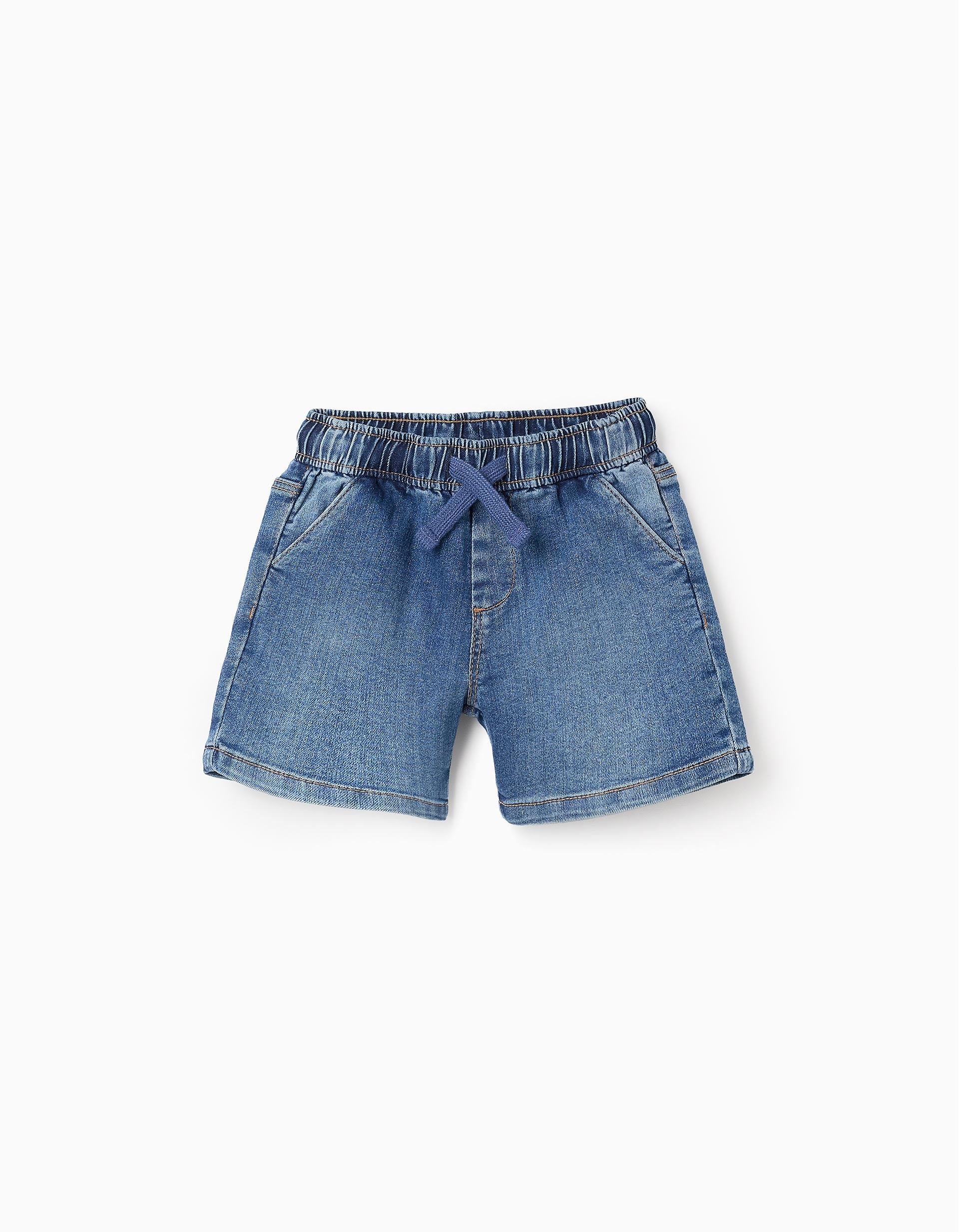 Short en Jean avec Cordon 'Comfort Denim' pour Bébé Garçon, Bleu