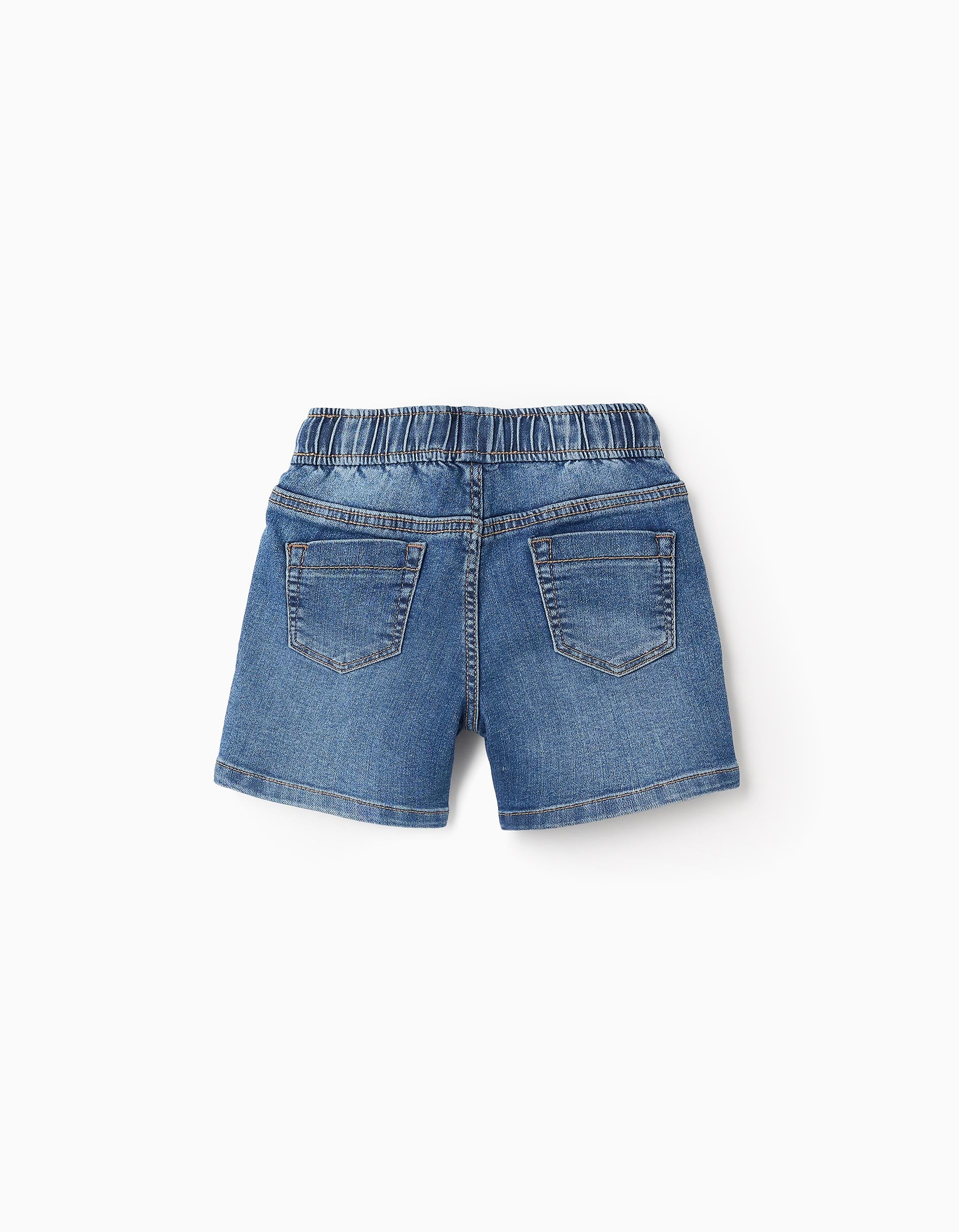 Short en Jean avec Cordon 'Comfort Denim' pour Bébé Garçon, Bleu