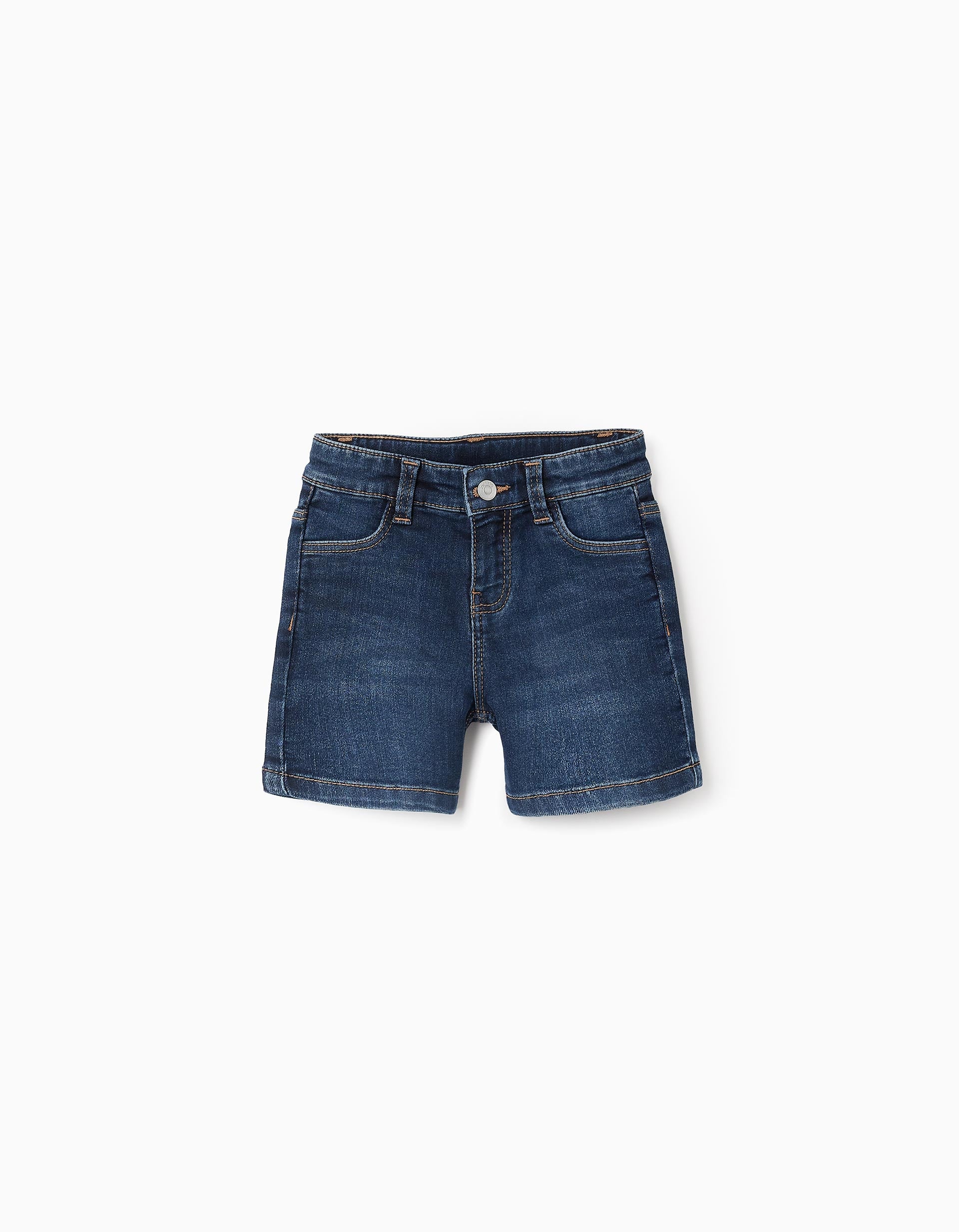 Short en Jean 'Comfort Denim' pour Bébé Garçon, Bleu Foncé