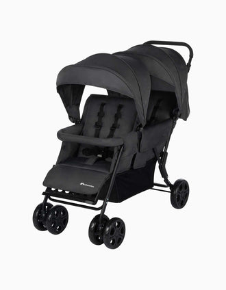 Bebe Confort Teamy Twin Pushchair, Mineral Graphite
