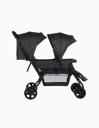 Bebe Confort Teamy Twin Pushchair, Mineral Graphite