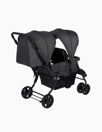 Bebe Confort Teamy Twin Pushchair, Mineral Graphite