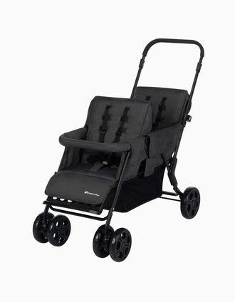 Bebe Confort Teamy Twin Pushchair, Mineral Graphite