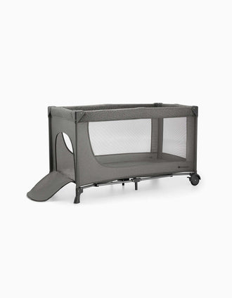 Kinderkraft Joy Travel Bed with Accessories, Dark Grey