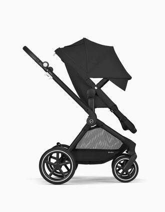Cybex Eos Lux Pushchair, Moon Black