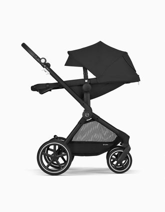 Cybex Eos Lux Pushchair, Moon Black