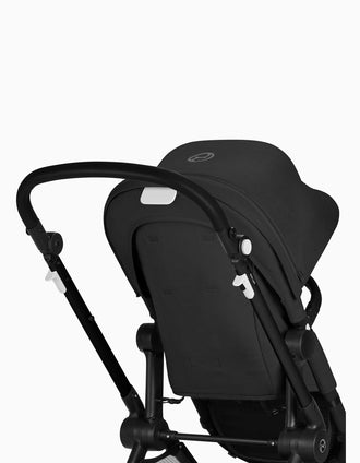 Cybex Eos Lux Pushchair, Moon Black