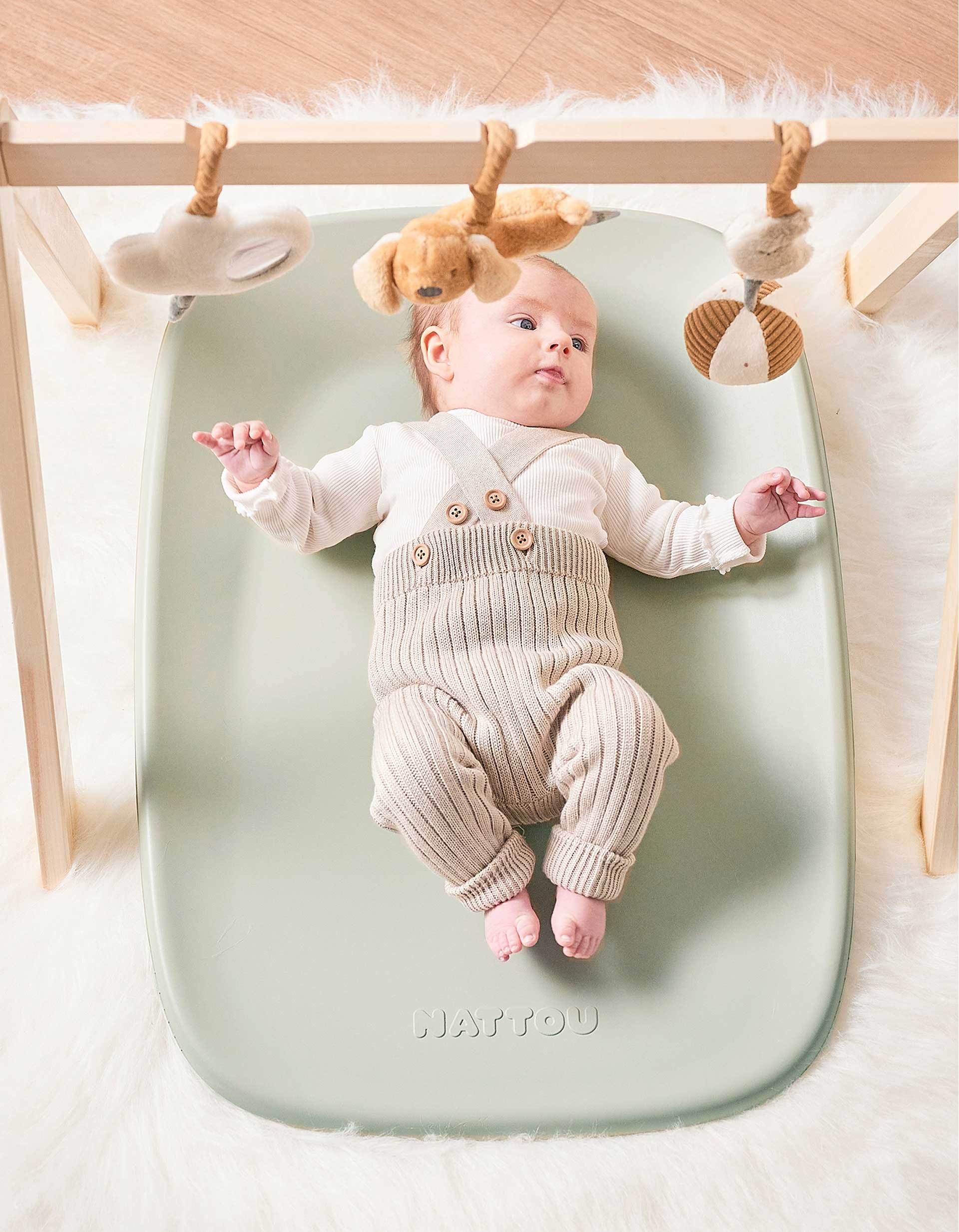 Changing Mat Nattou 50x70Cm, Green – ZIPPY