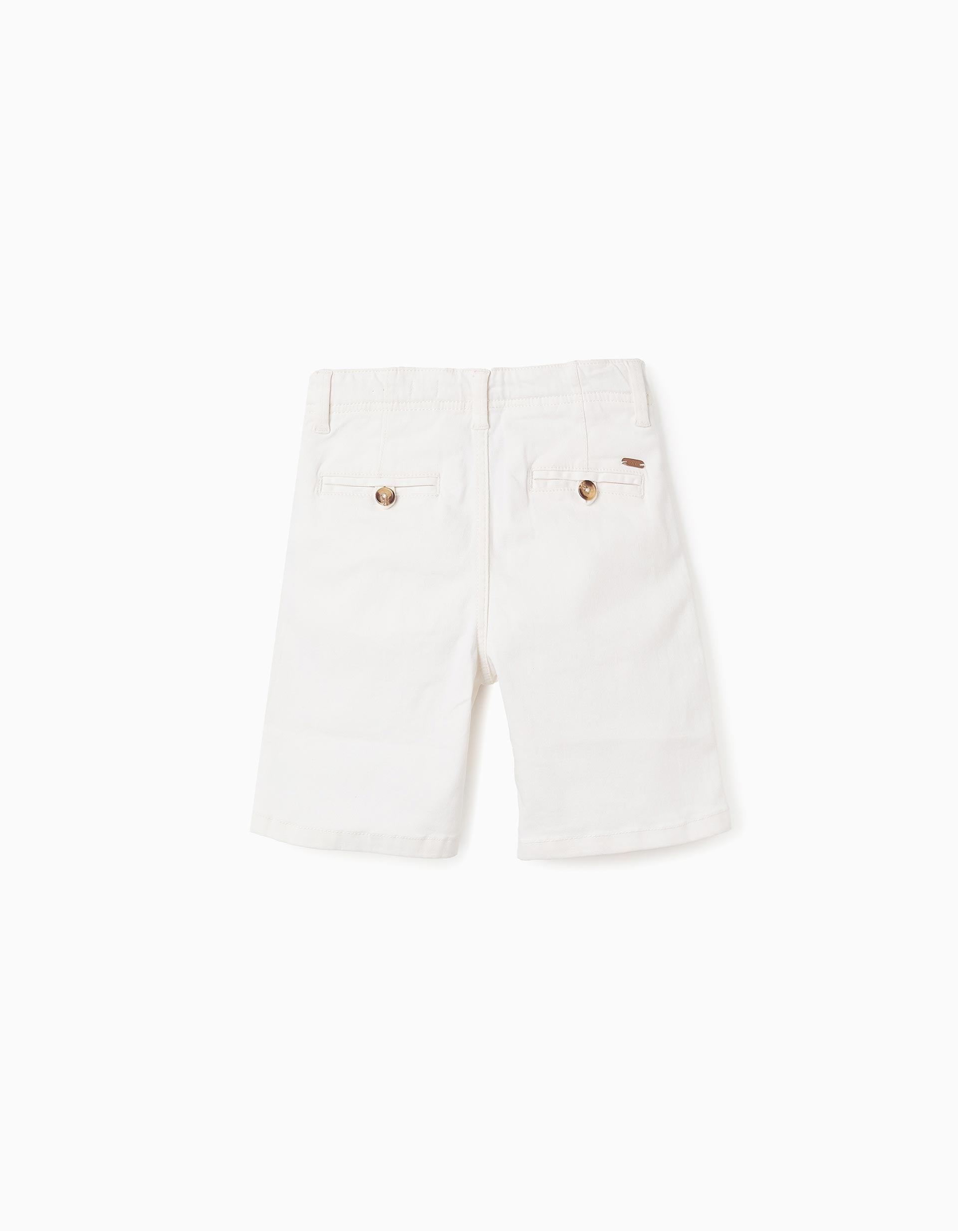 Chino Twill Shorts for Boys 'Midi', Beige