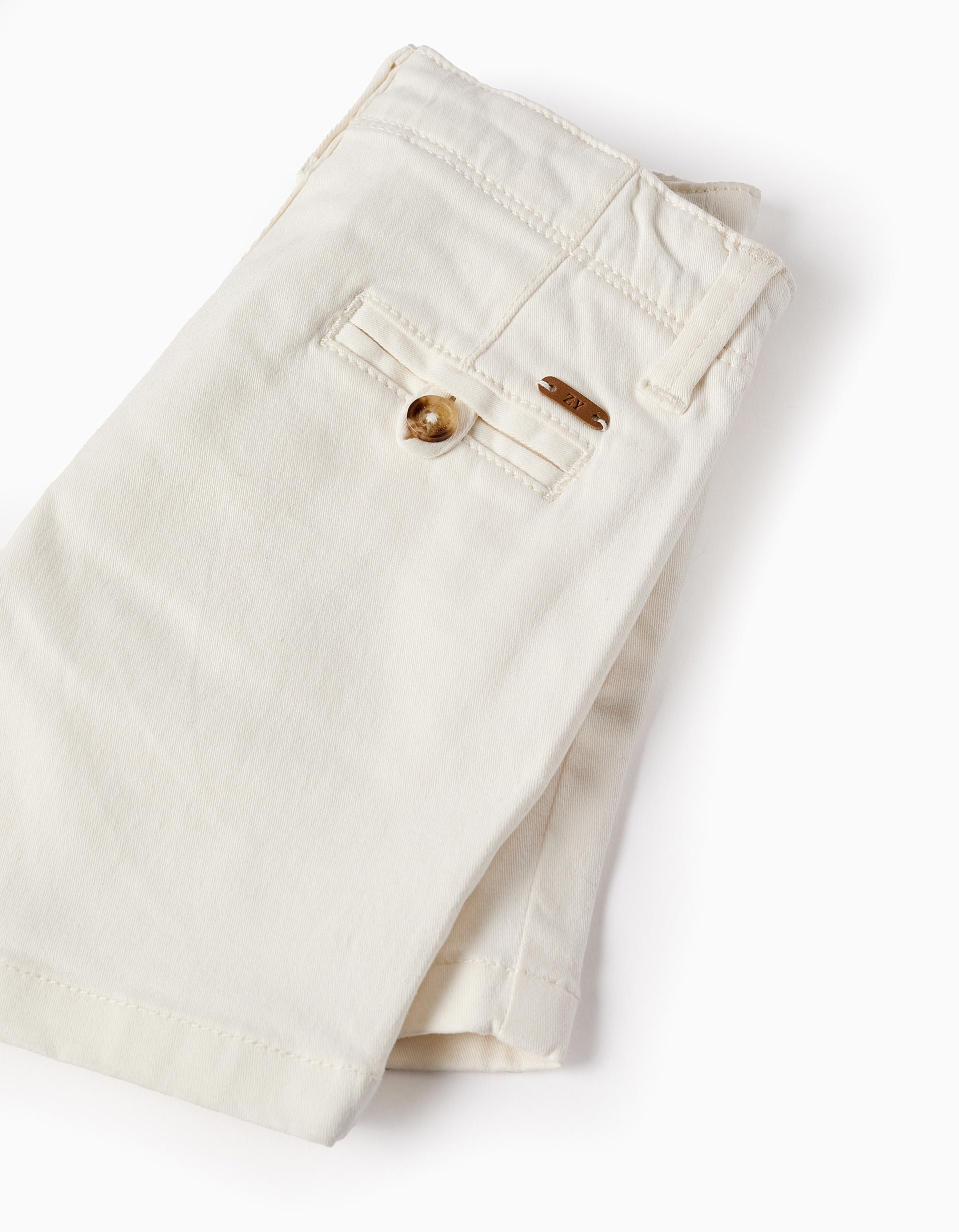 Chino Twill Shorts for Boys 'Midi', Beige