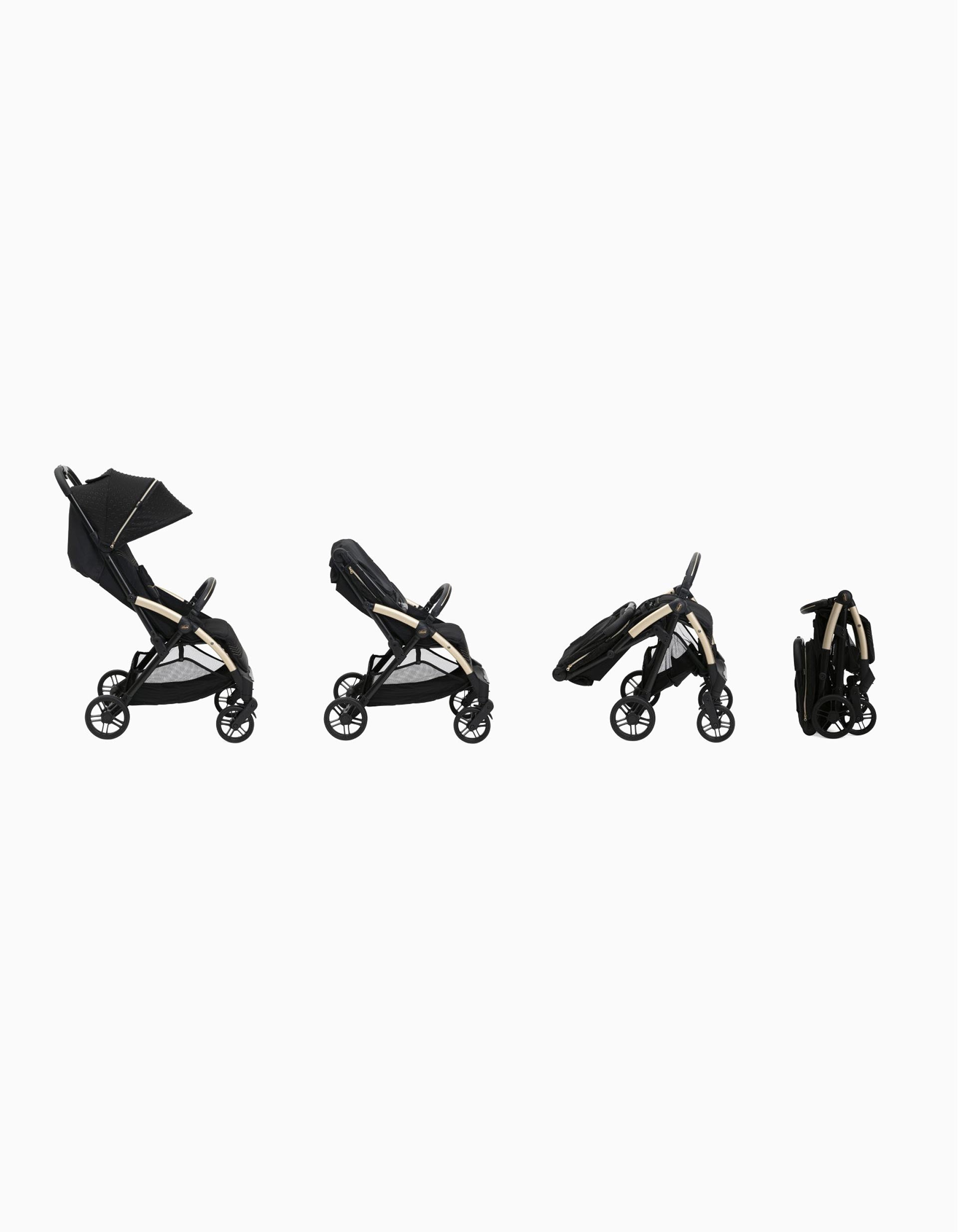 Pram Chicco Goody Xplus, Black Re_Lux